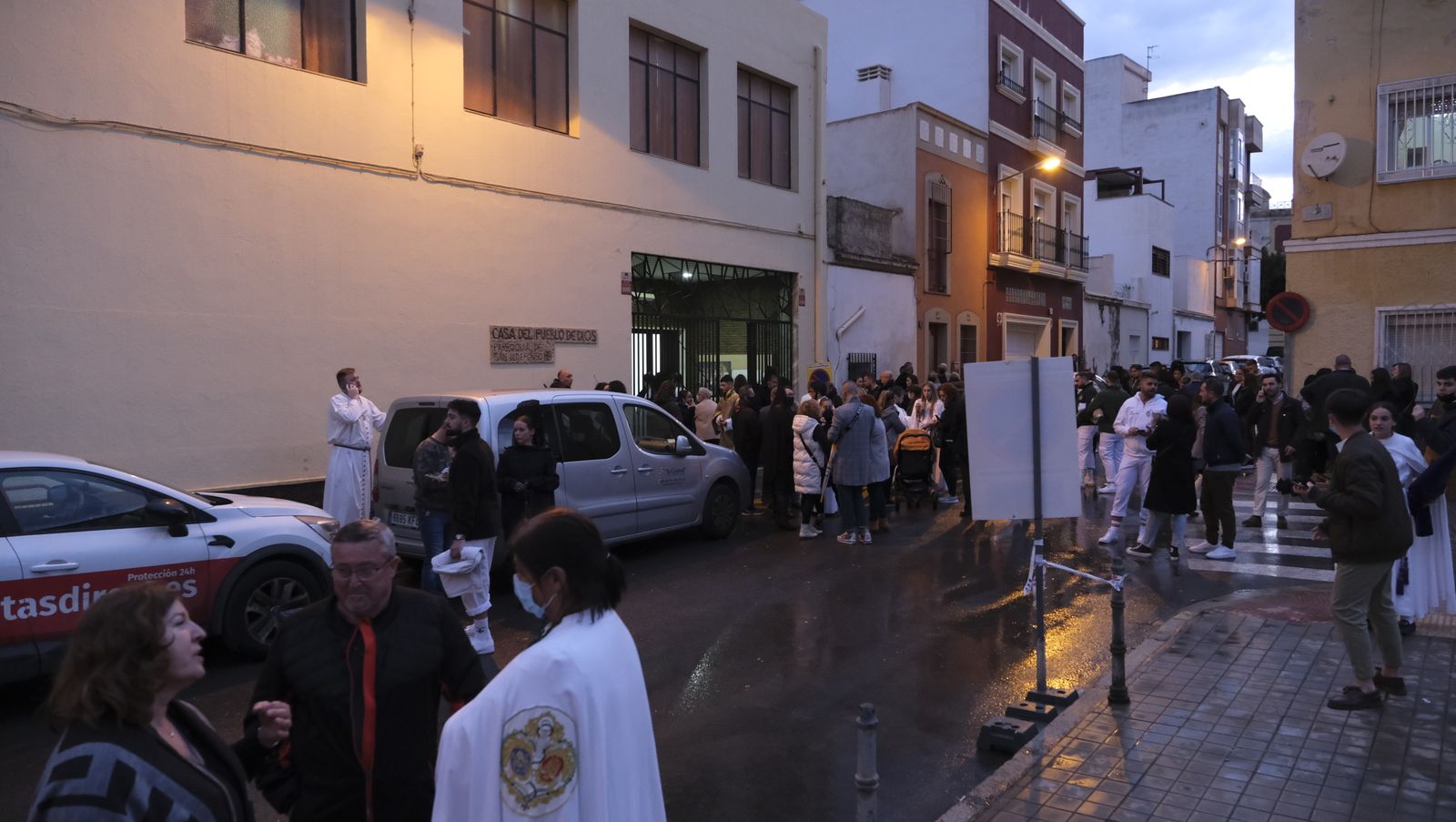 Procesión de Macarena en Almería, en imágenes.