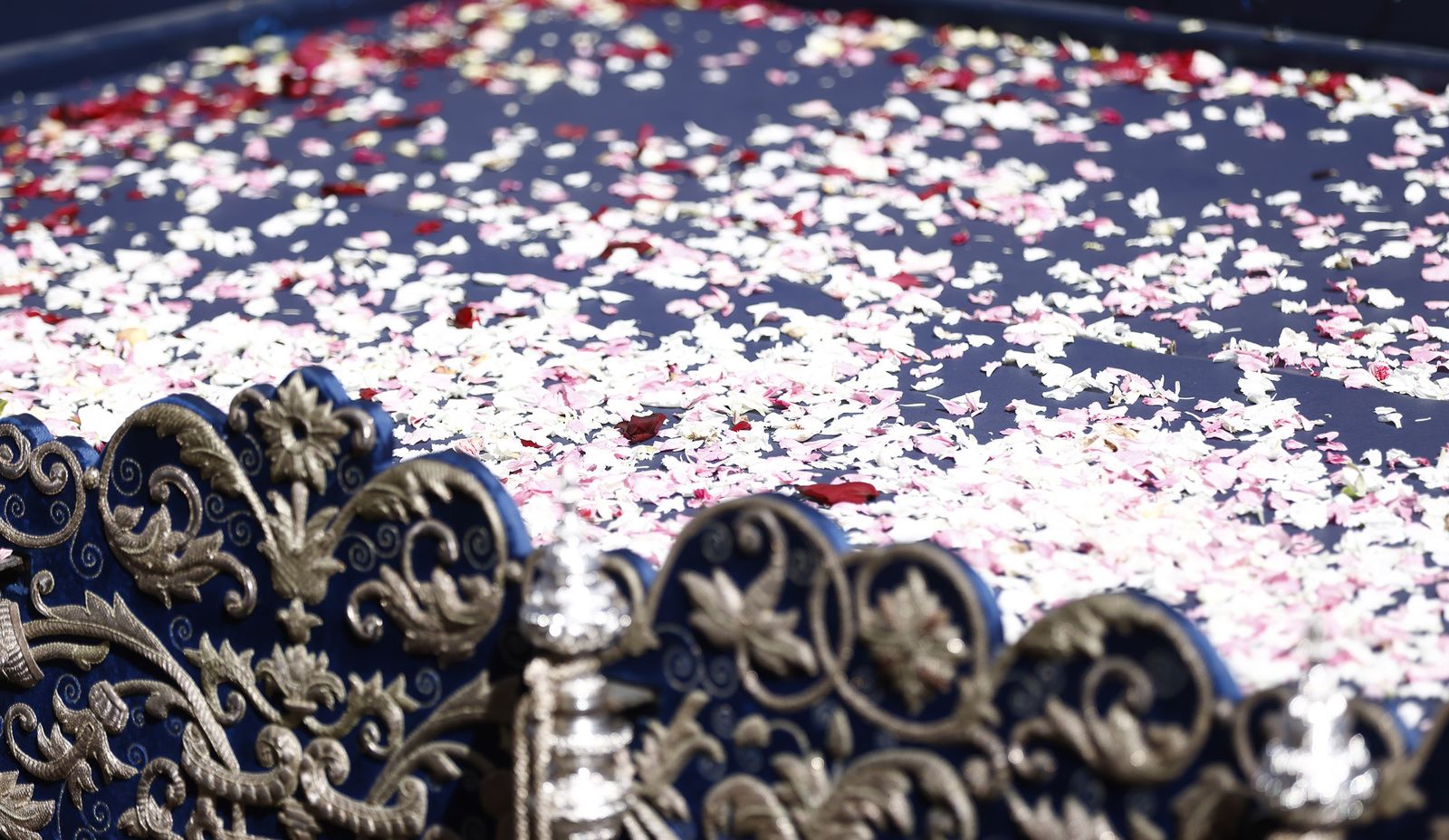 Fotos de La Hiniesta el Domingo de Ramos en la Semana Santa de Sevilla