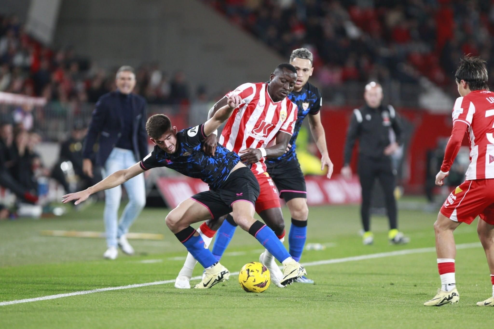 Las fotos del Almería - Sevilla