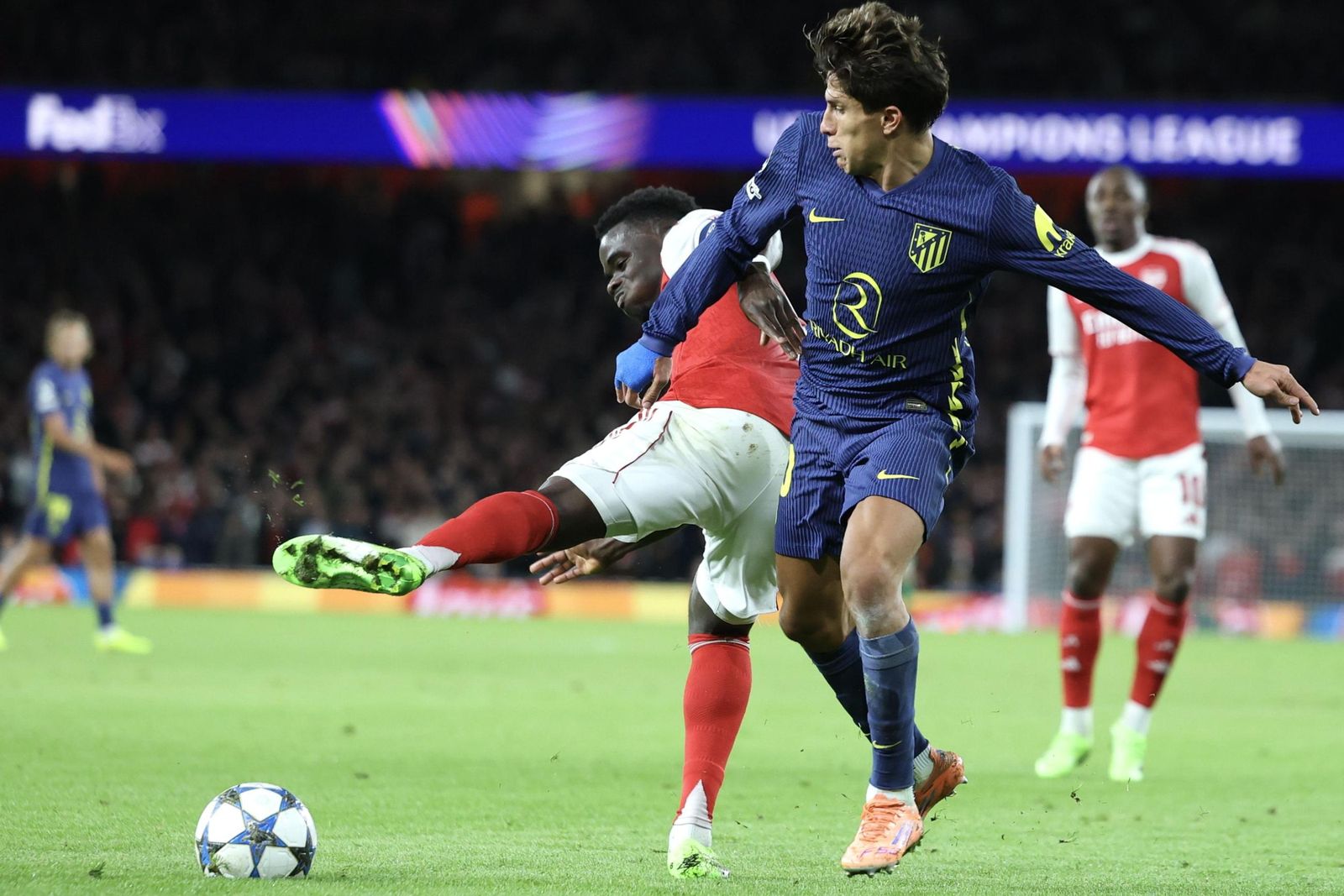 Las fotos del Arsenal-Atlético de Madrid