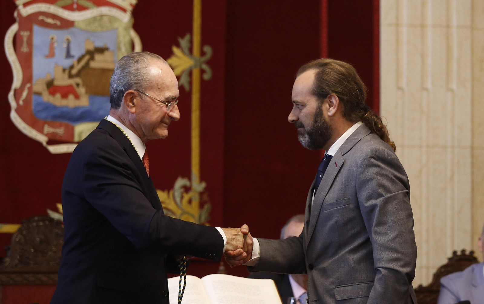 Las fotos de la constitución del Ayuntamiento de Málaga