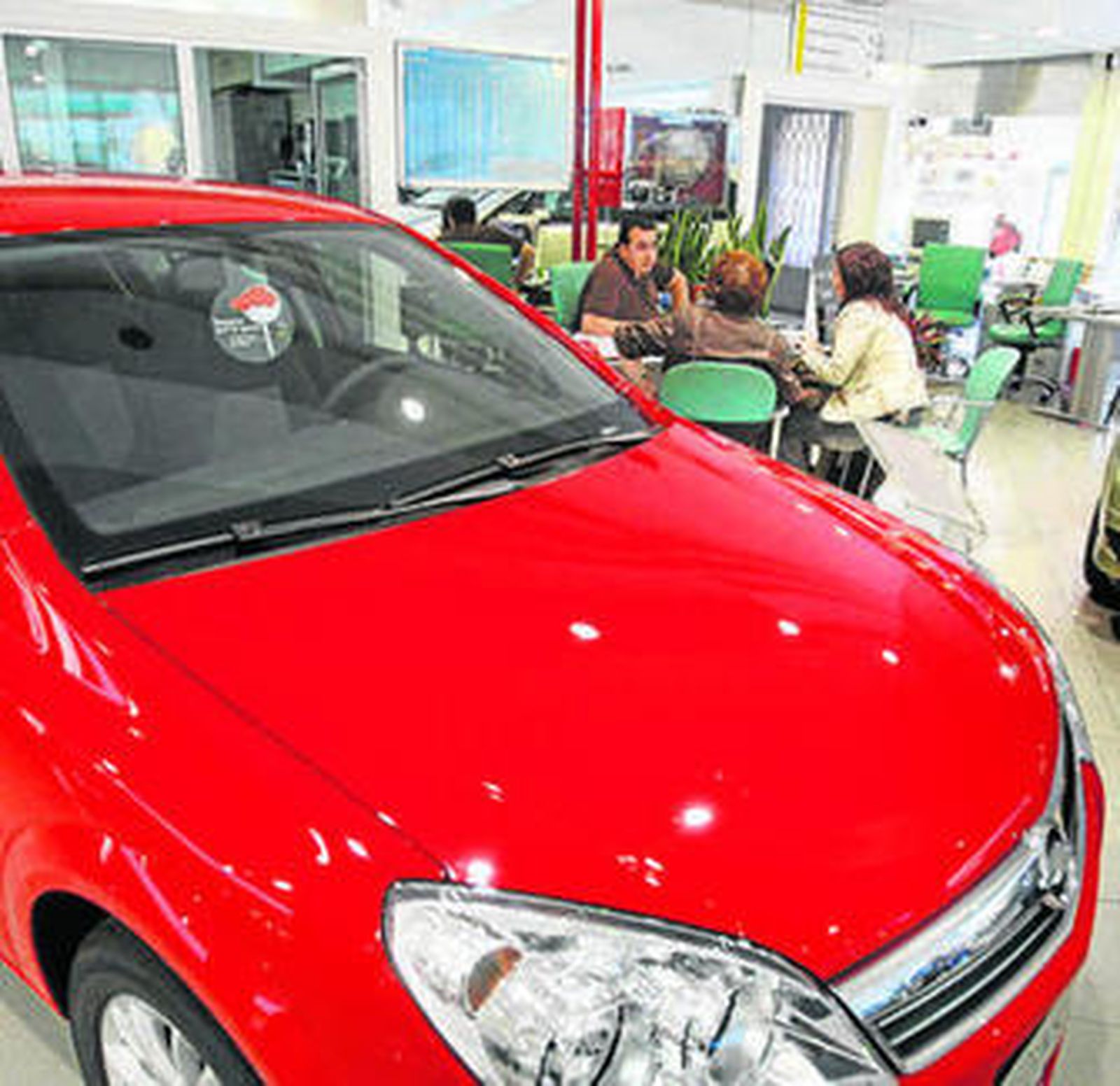 Un concesionario en la provincia.