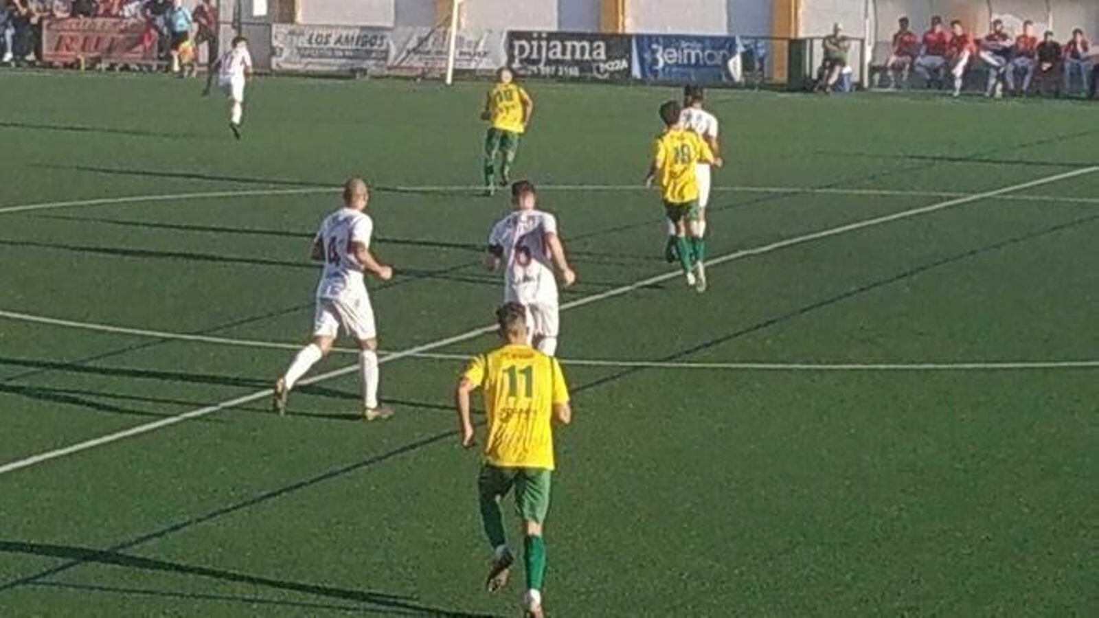 Una imagen de la última visita de la Unión al Antoniano, con derrota barreña por 3-2