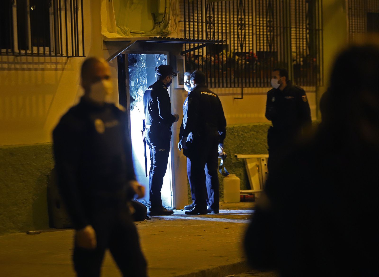 Imágenes del incendio en Santo Tomás de Aquino