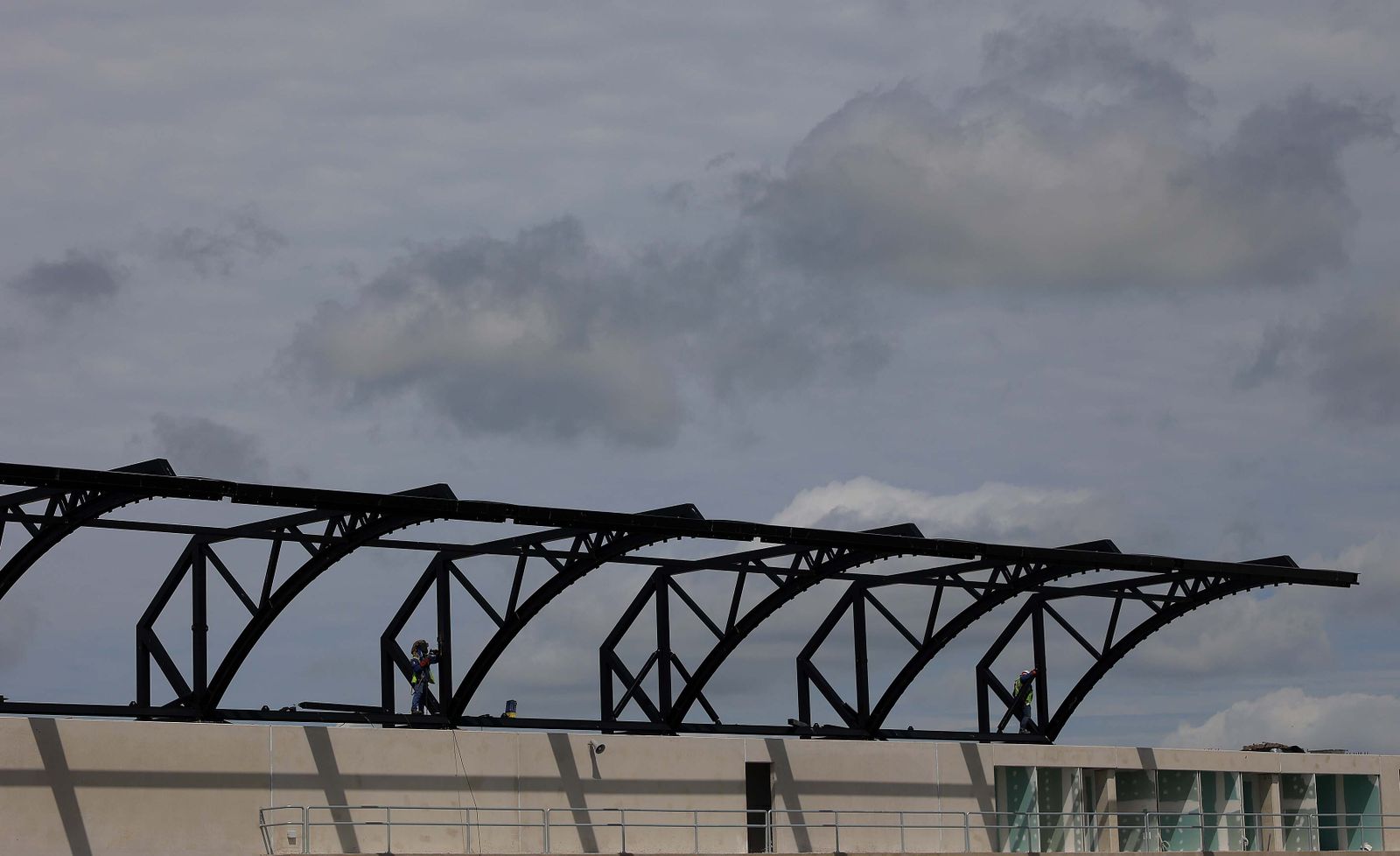 El estadio Ciudad de La Línea, en imágenes