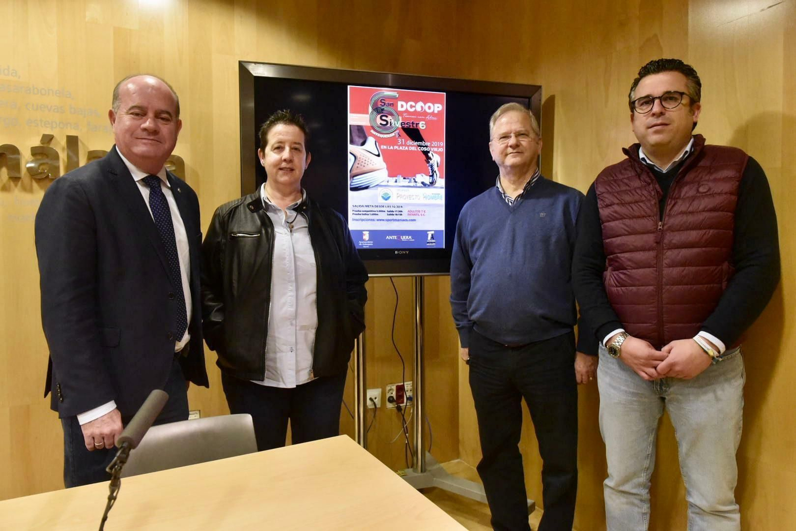 Presentación de la San Silvestre de Antequera en Málaga