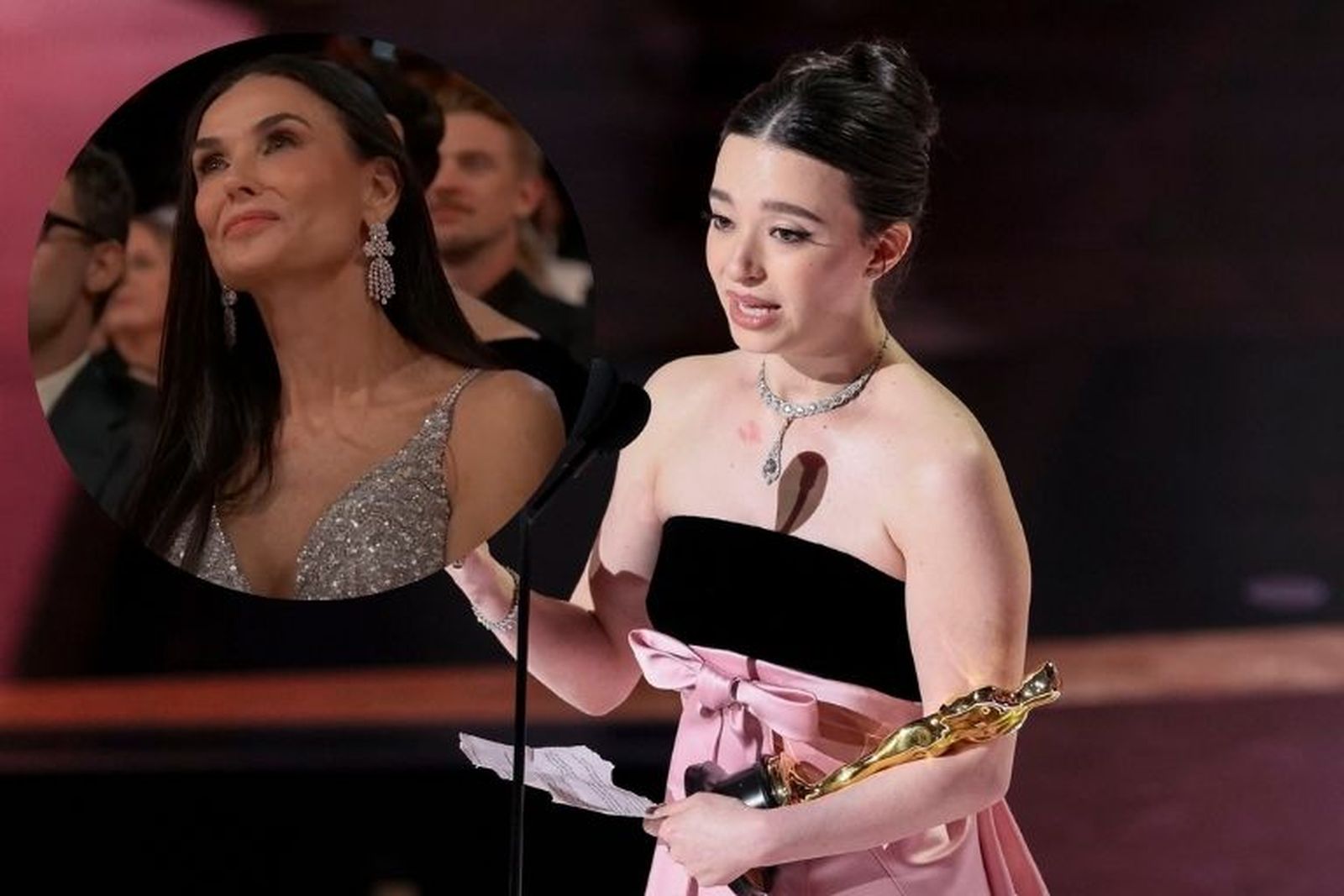 La comentada reacción de Demi Moore al perder el Oscar a Mejor Actriz