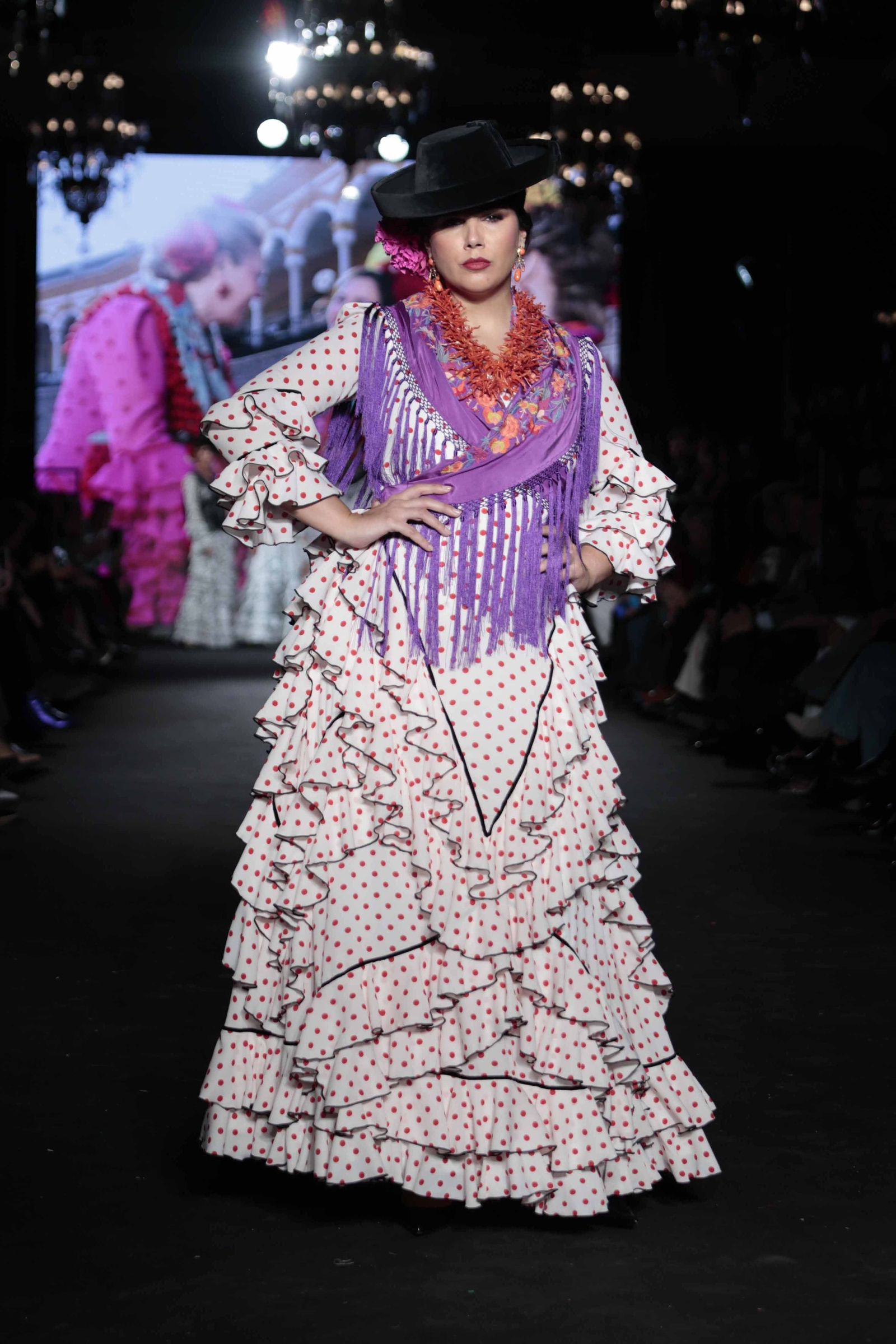 Desfile de Rocío Olmedo  en We Love Flamenco 2024, todas las fotos