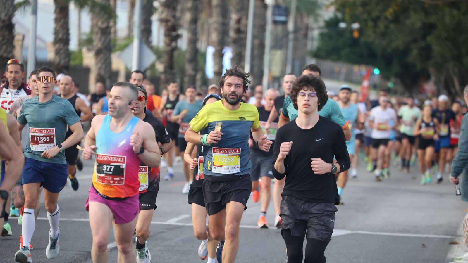 Las mejores fotos de la Maratón de Málaga 2024