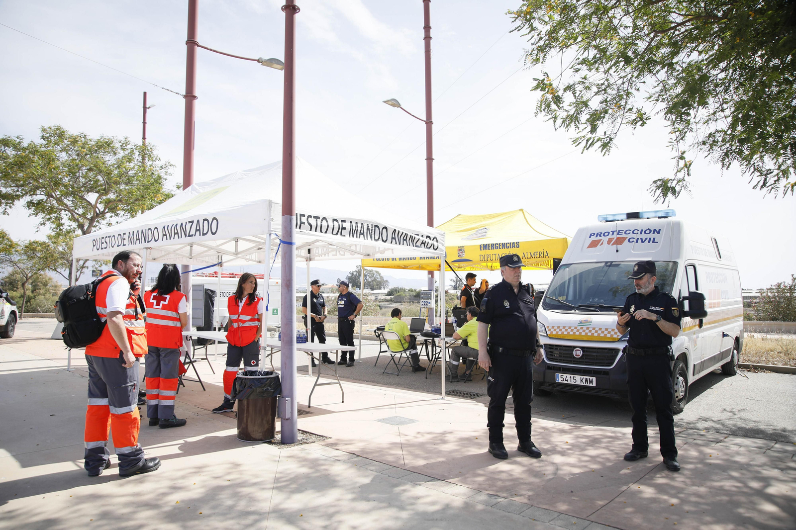 Las mejores imágenes del simulacro emergencias 061