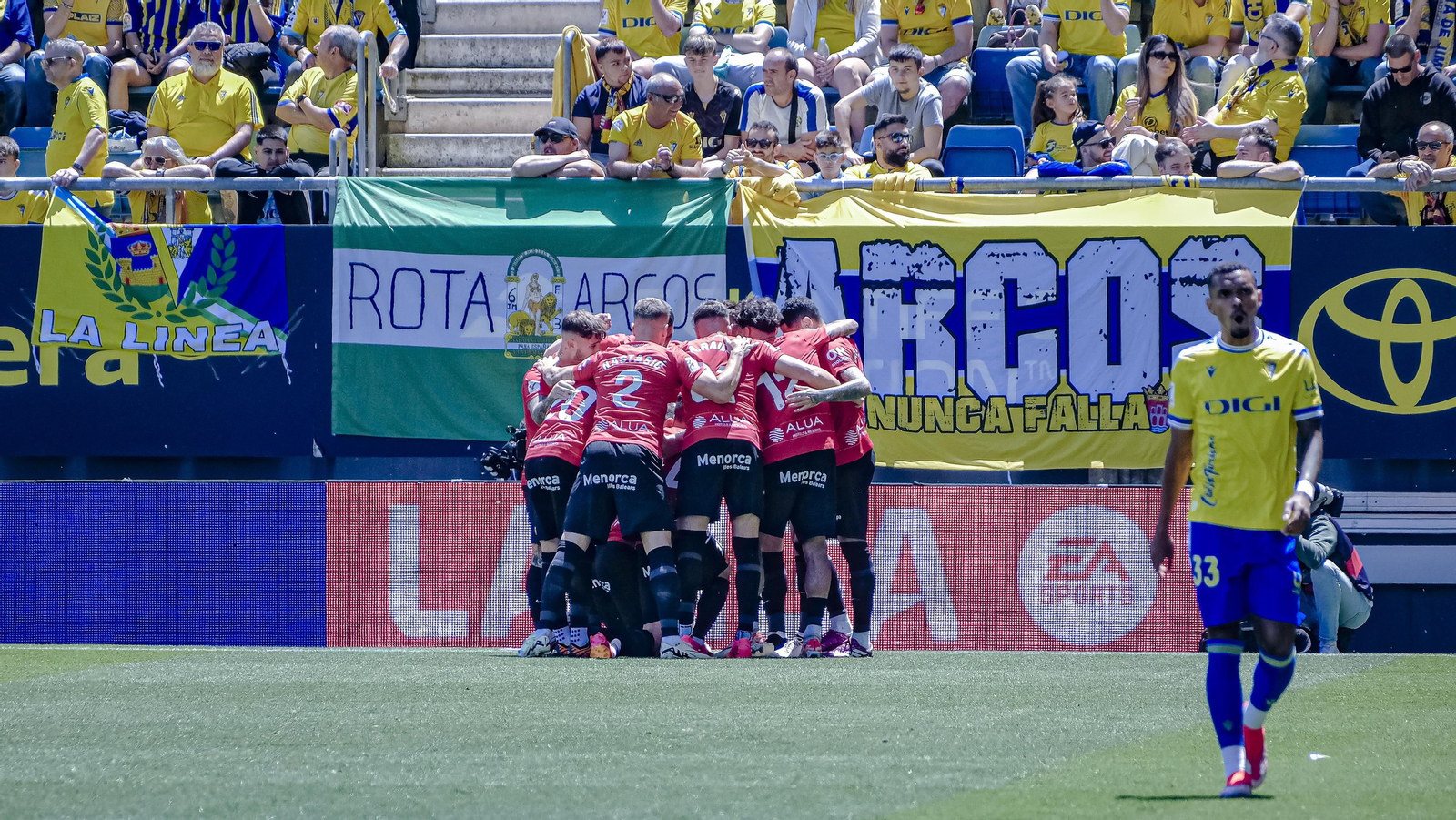 Las mejores imágenes del partido Cádiz CF - RCD Mallorca