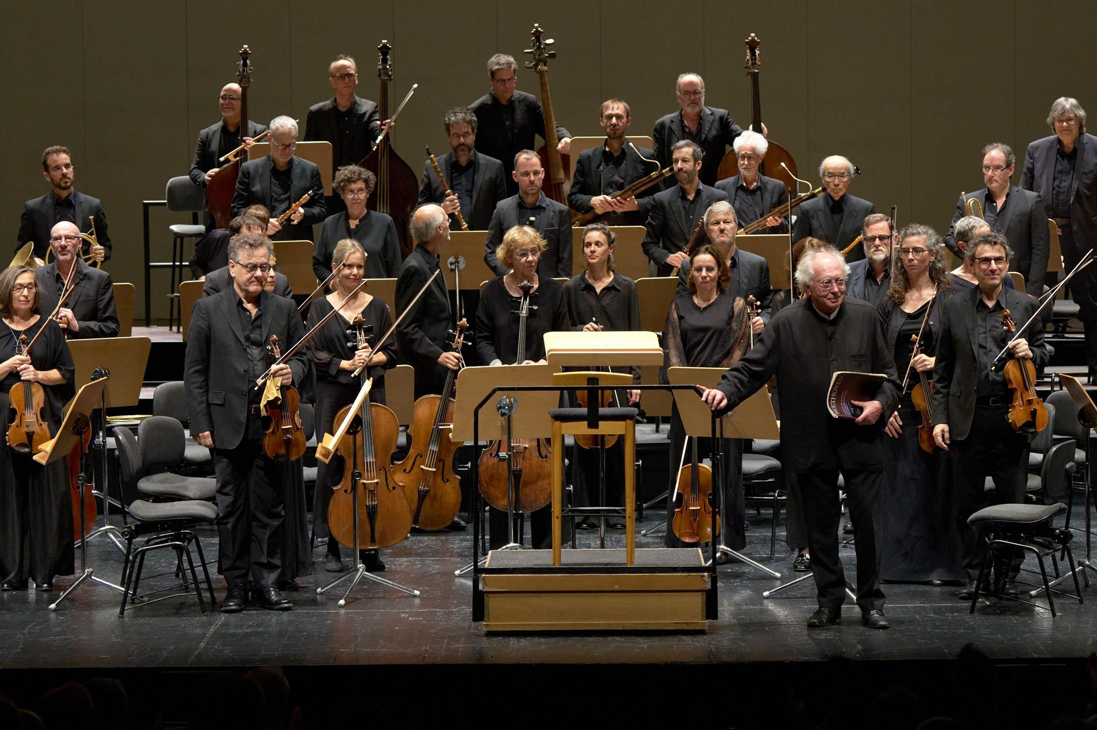 Herreweghe con su Orquesta de los Campos Elíseos.