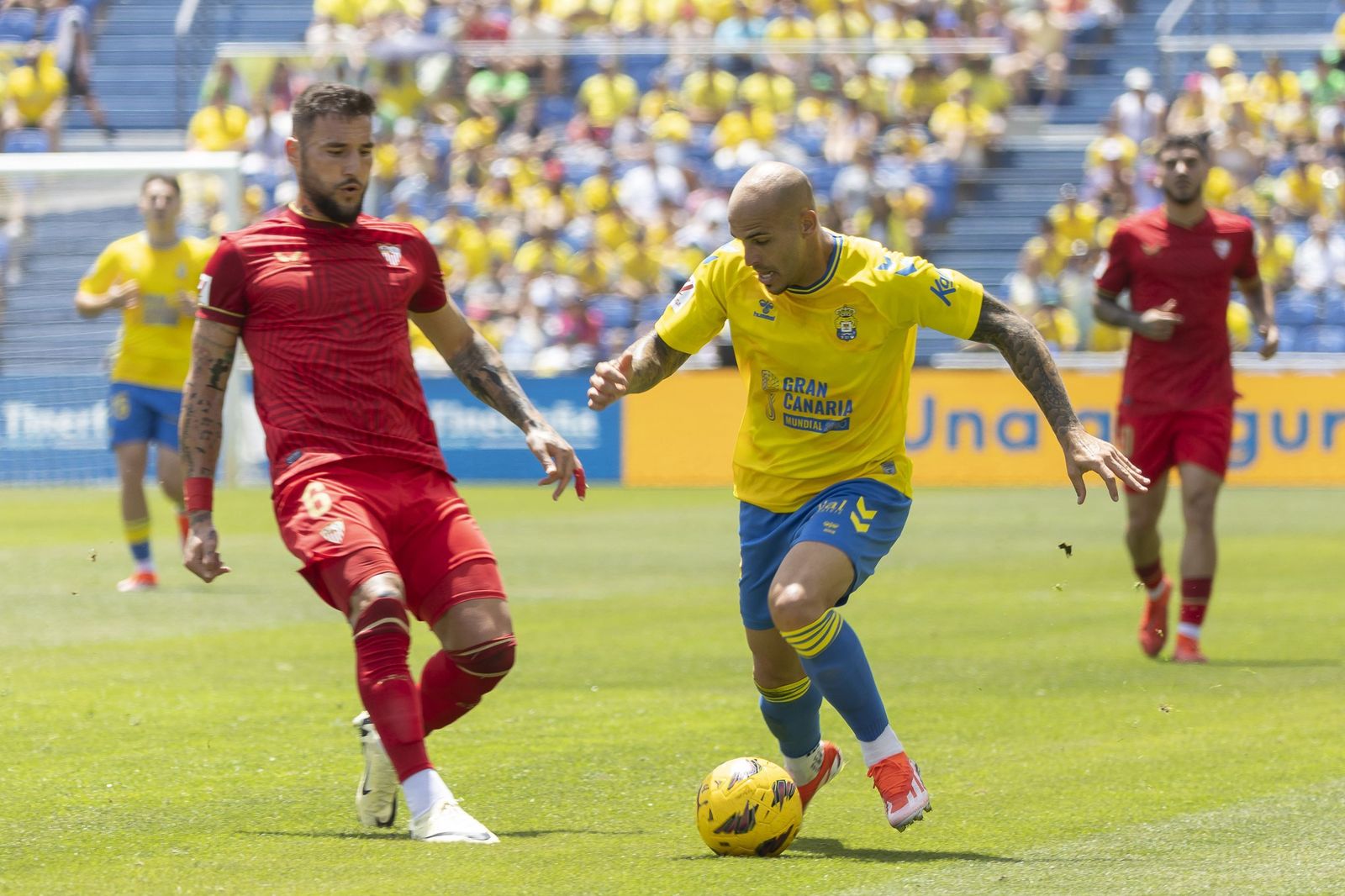 Las fotos del Las Palmas-Sevilla de la Liga