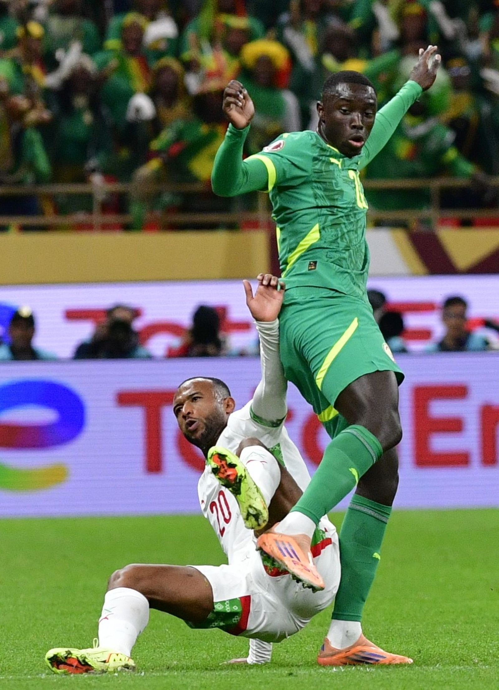 Las fotos de la final entre Marruecos y Senegal en la Copa África