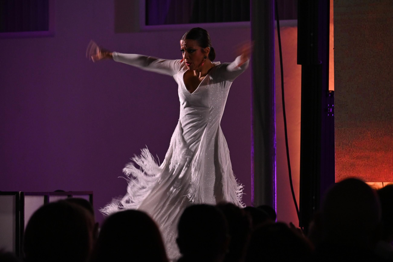 Imágenes del espectáculo de la bailaora María Canea en Huelva