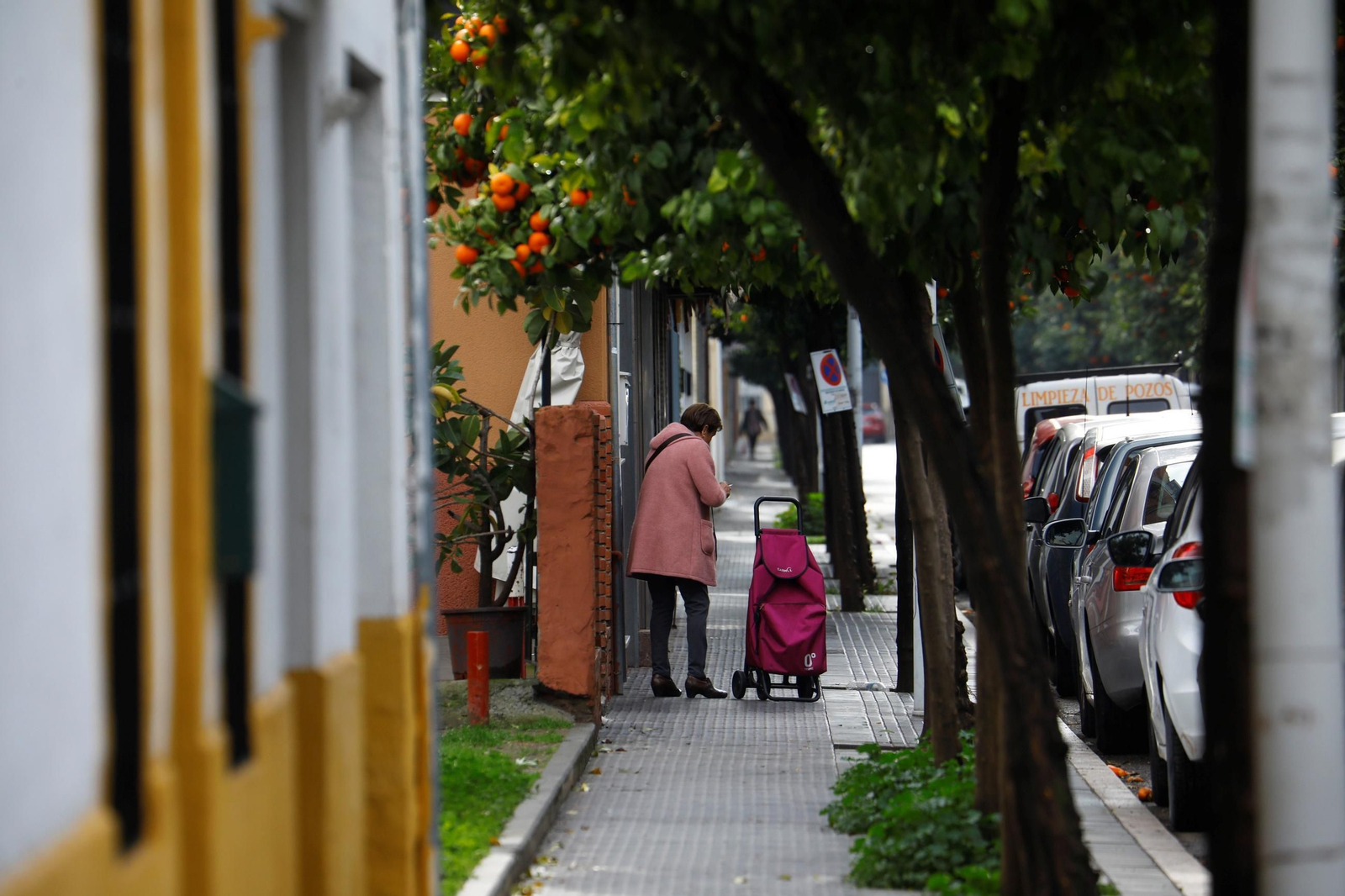 Un recorrido en imágenes por el barrio cordobés del Campo de la Verdad un día de invierno