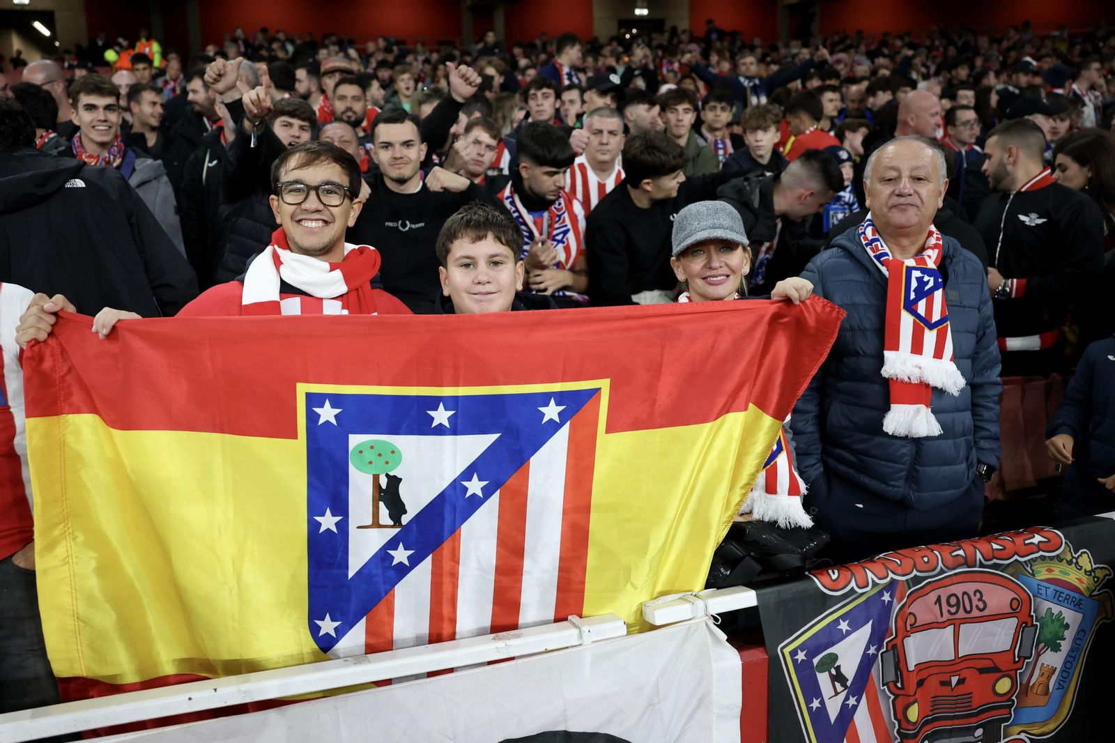 Las fotos del Arsenal-Atlético de Madrid