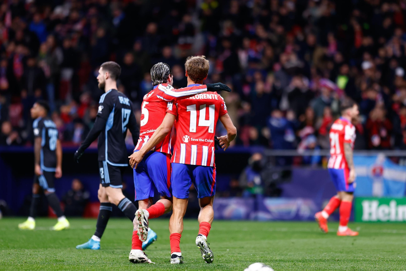 Las fotos del Atlético de Madrid - Slovan de Bratislava
