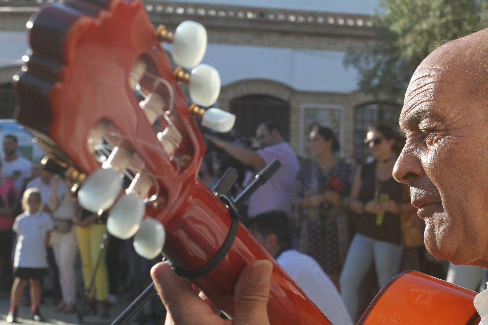 Inaguración del monumento al Niño Miguel.