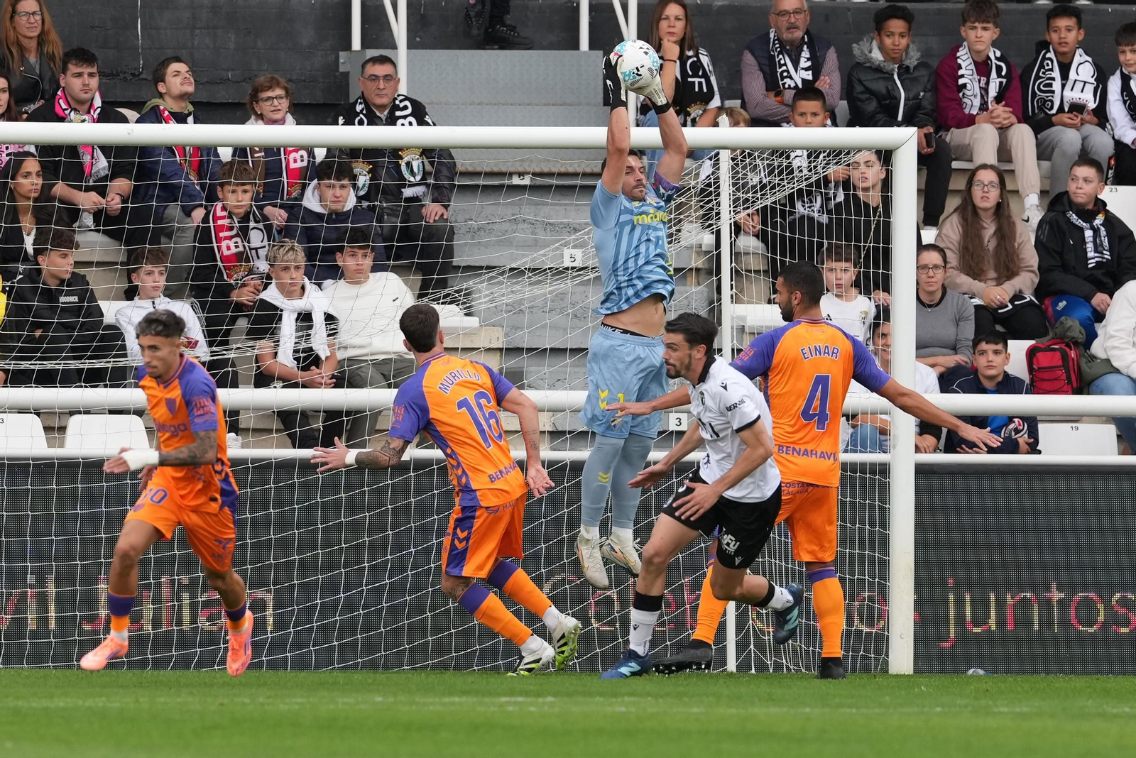 Las fotos del Burgos-Málaga CF