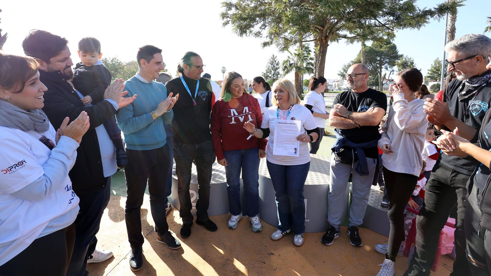 Carrera infantil a beneficio del pequeño Martín