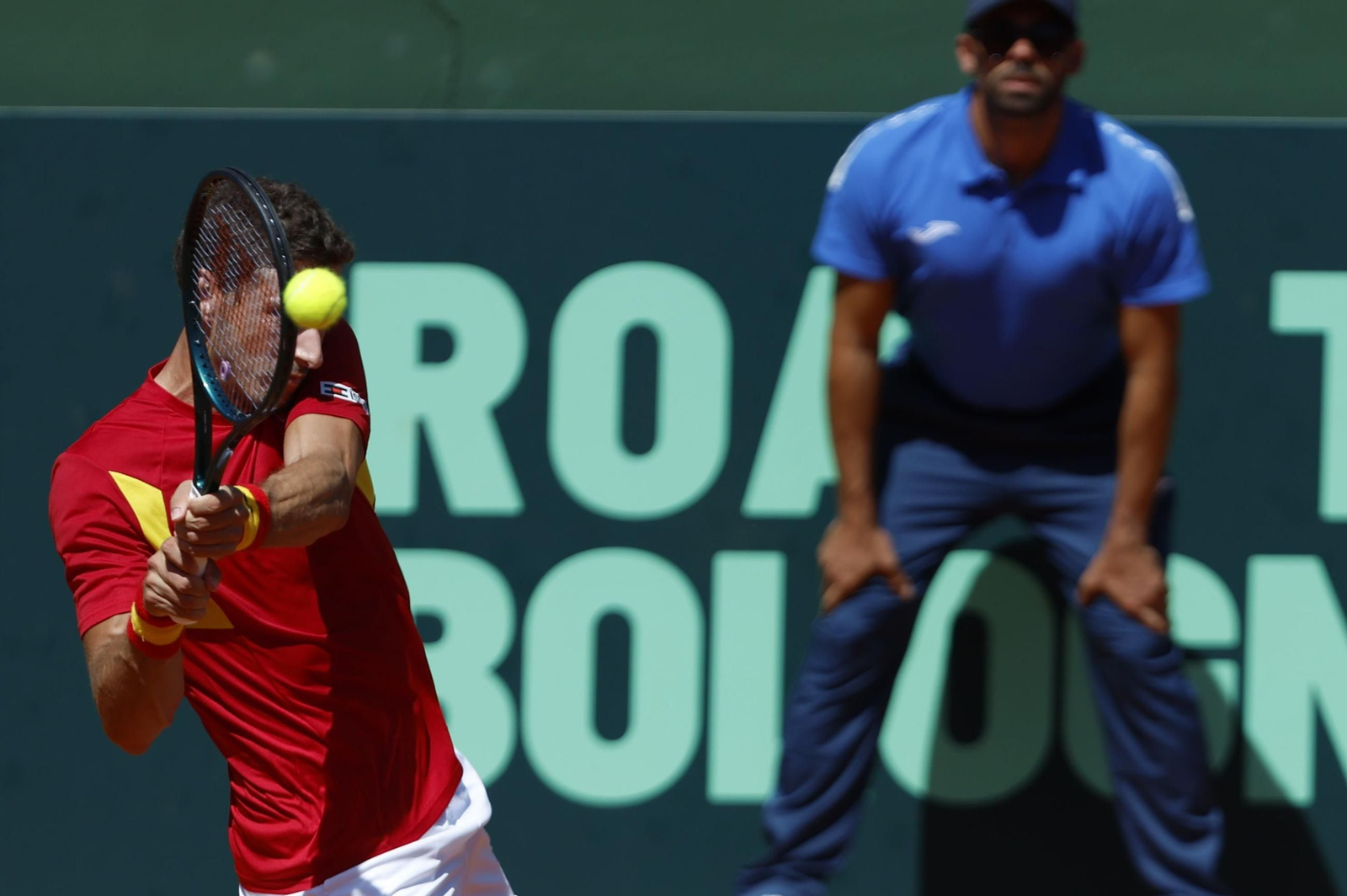 Copa Davis en Marbella: Pablo Carreño pierde ante Holger Rune (7-5 y 6-3)