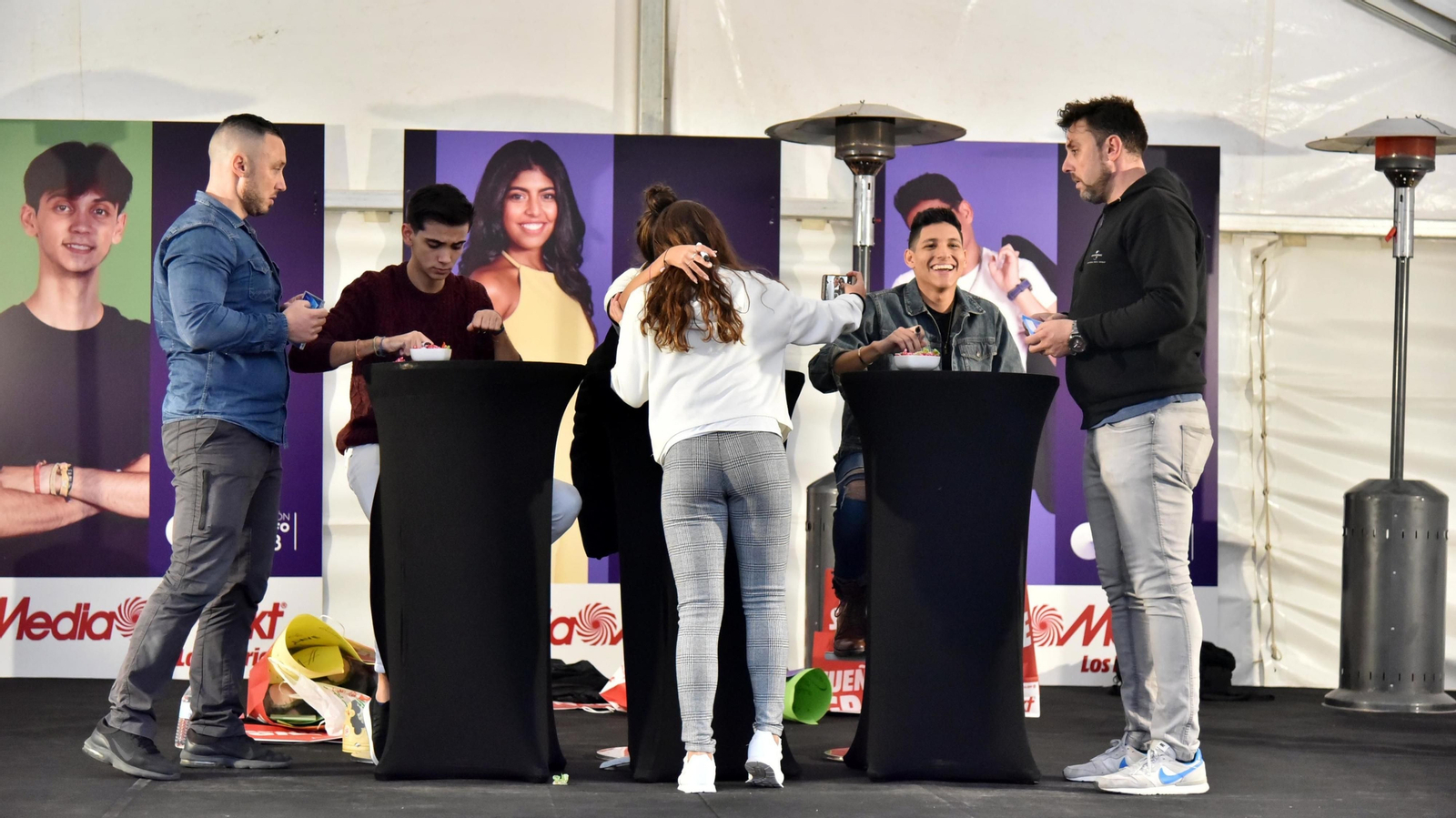 Operación Triunfo en los Barrios en imagenes