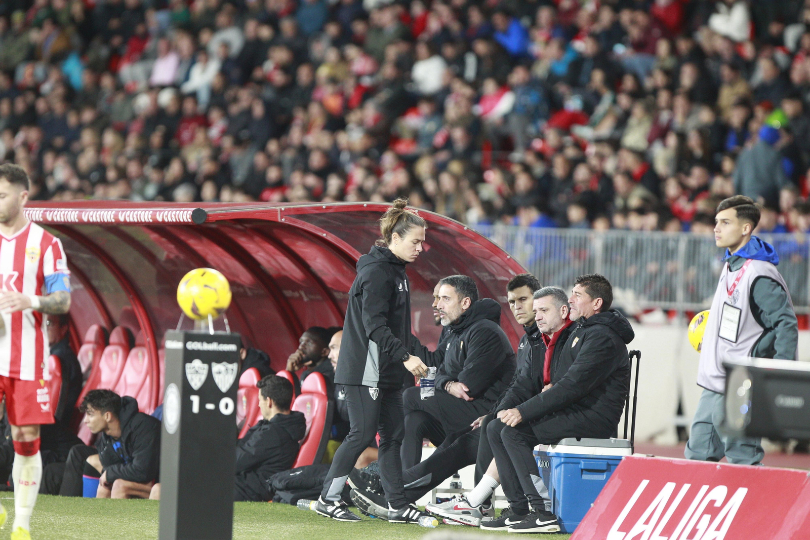 Las mejores imágenes del partido de fúbol U.D. Almería-Sevilla F.C.
