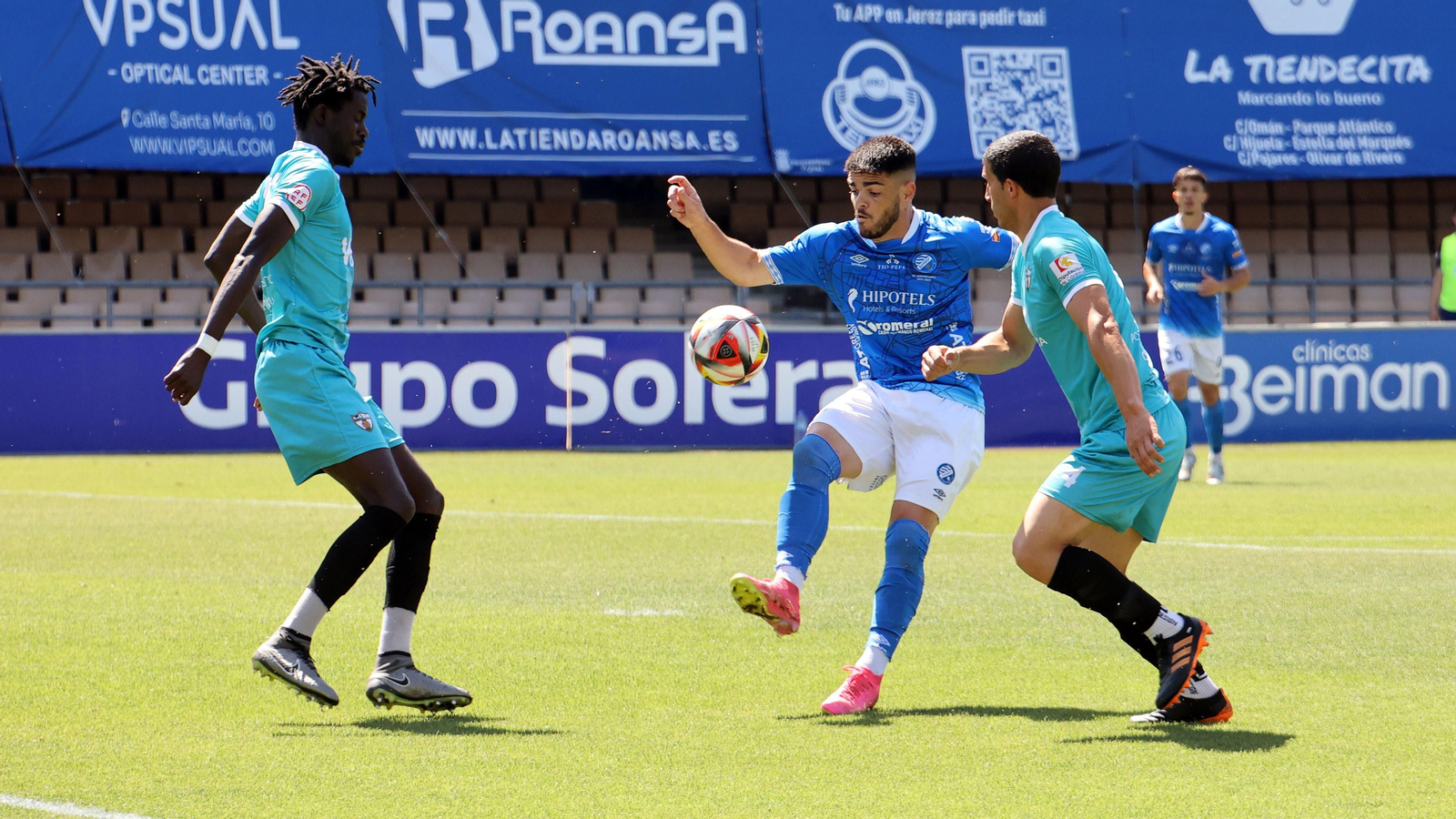 Último partido de liga del Xerez DFC - CD Pozoblanco en Chapín