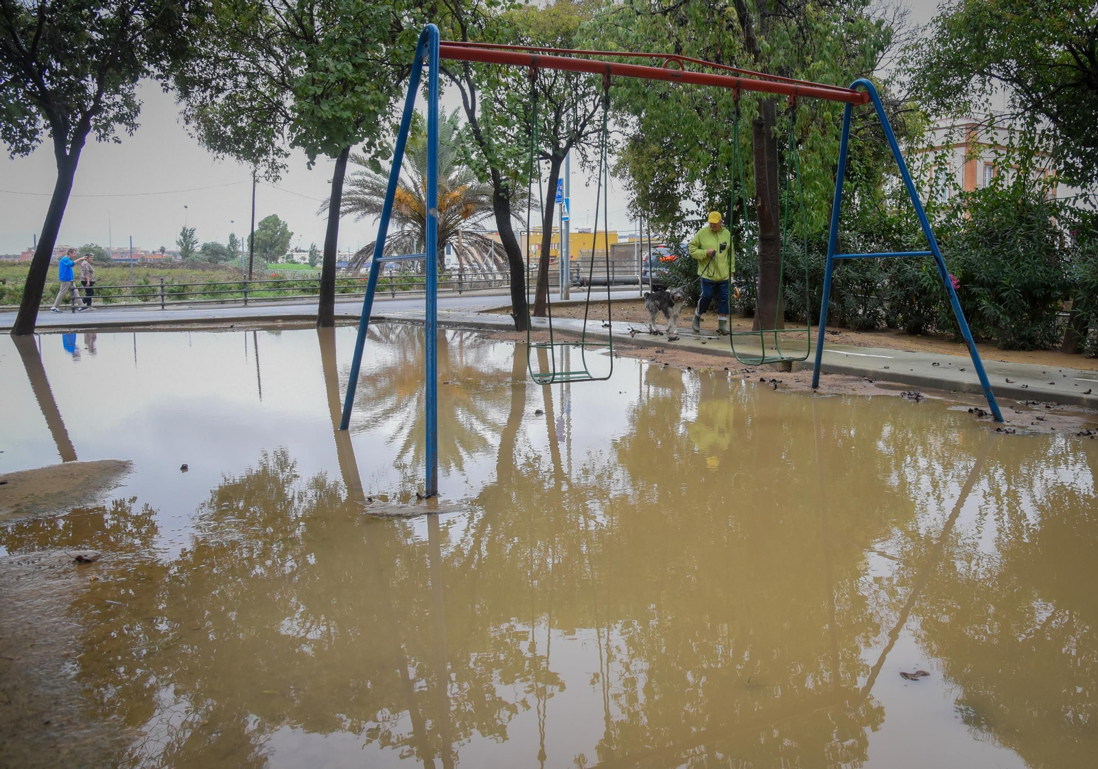 La borrasca 'Bernice' atraviesa la provincia de Sevilla