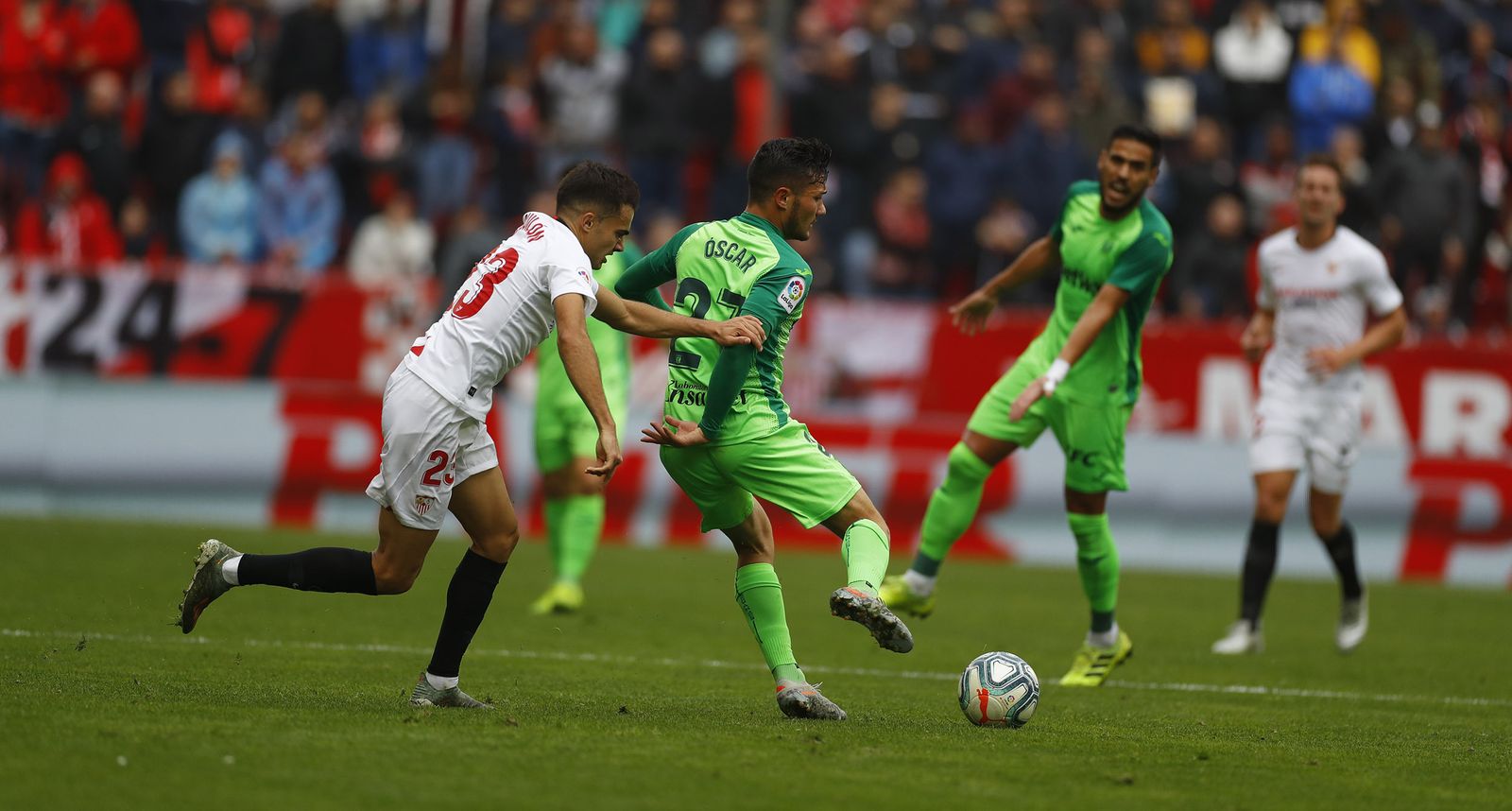 Las imágenes del Sevilla fc-Leganés