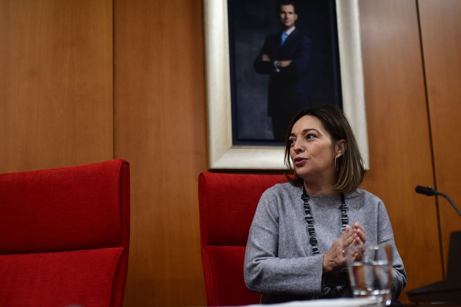 La alcaldesa de Córdoba, Isabel Ambrosio, en un momento del Pleno.