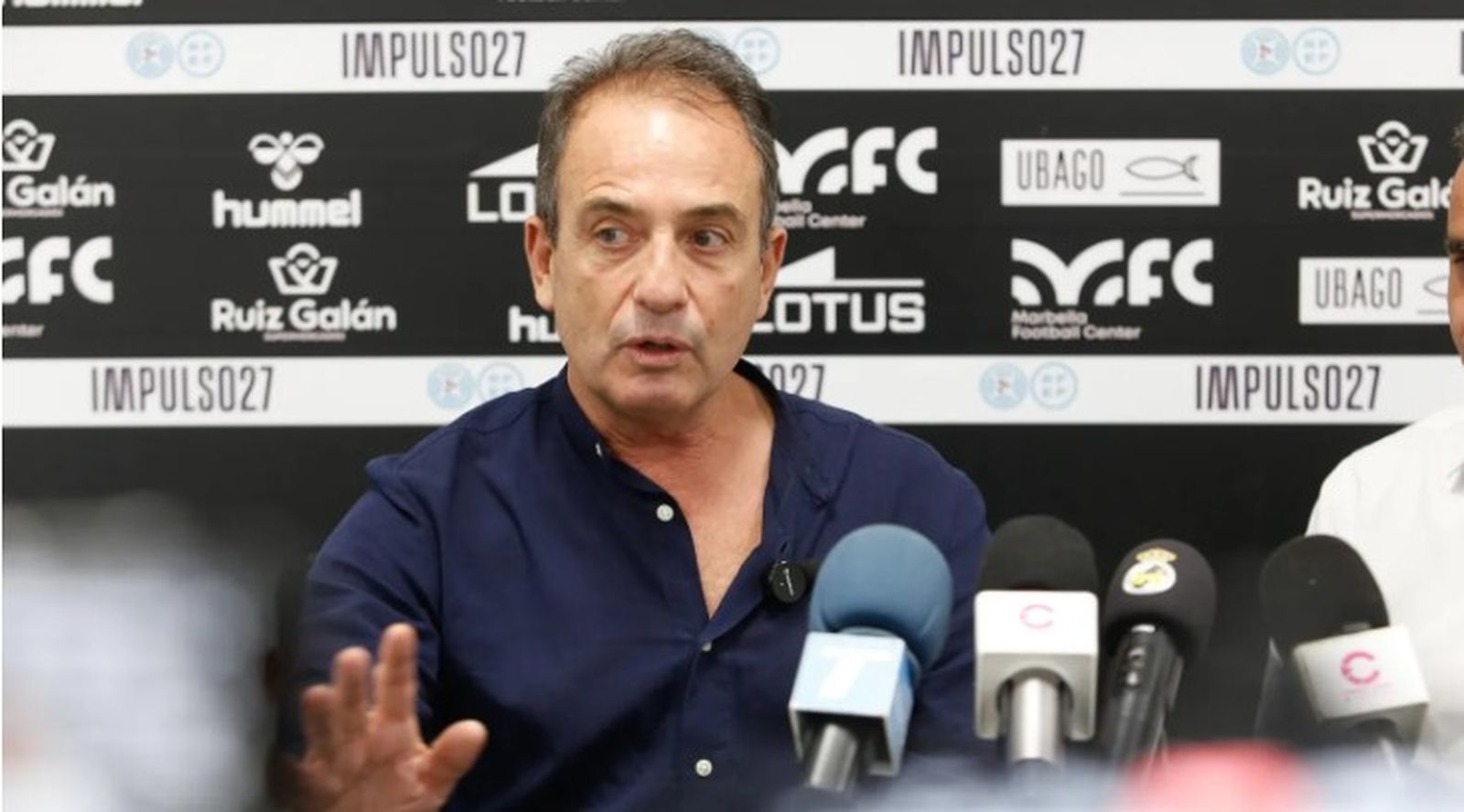 Miguel Ángel Rondán, director deportivo de la Real Balompédica