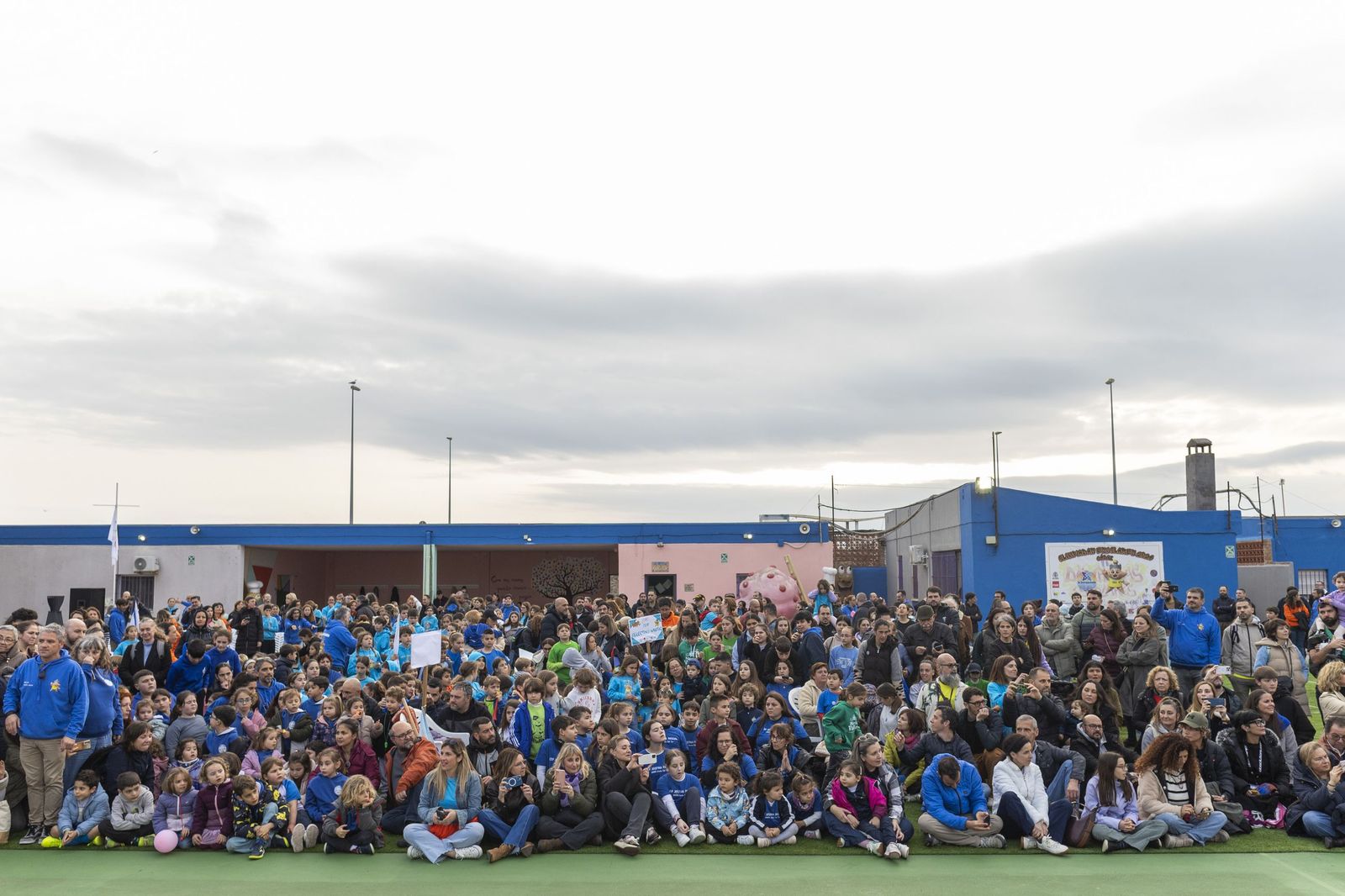 Las imágenes de la inauguración de VI Olimpiadas Escolares de la Escuela Pública de Cádiz