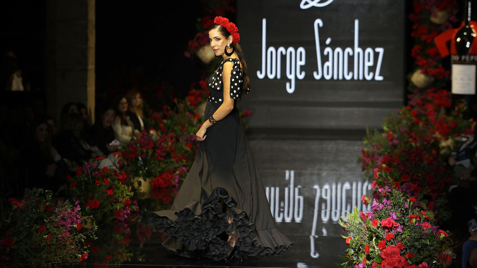 Desfile de Jorge Sánchez en la Pasarela Flamenca Tío Pepe Jerez 2024