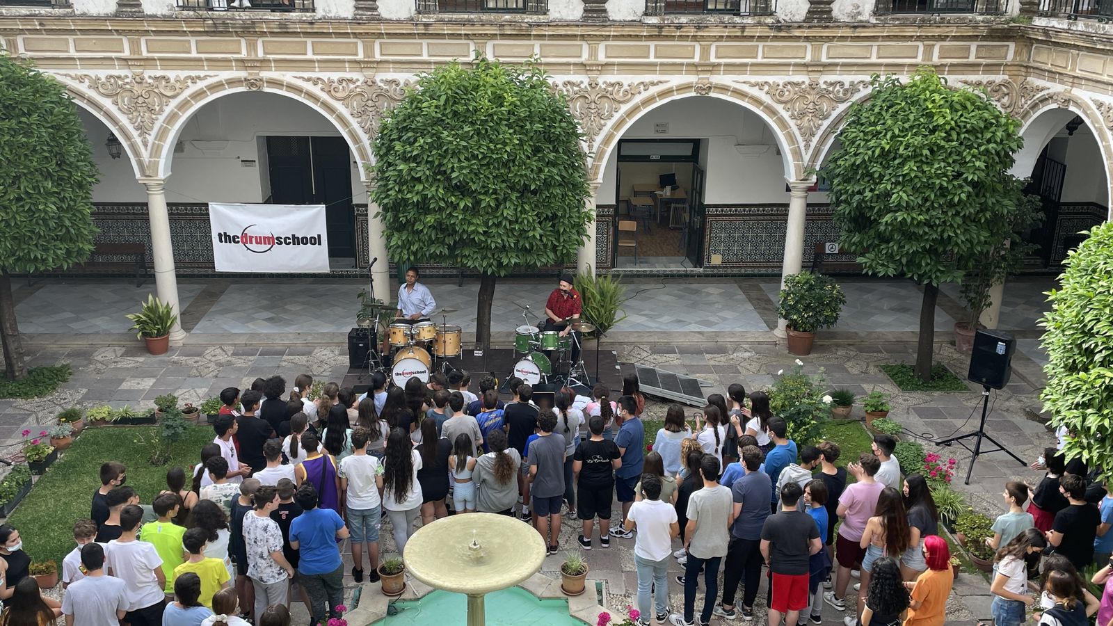 Una imagen de la actividad celebrada en el IES Santo Domingo.