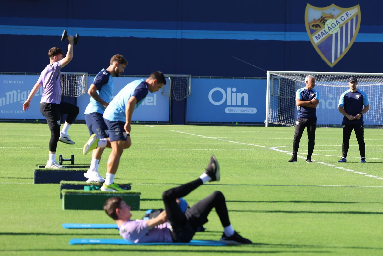 Las fotos del primer día de clase del Málaga CF 2024/2025