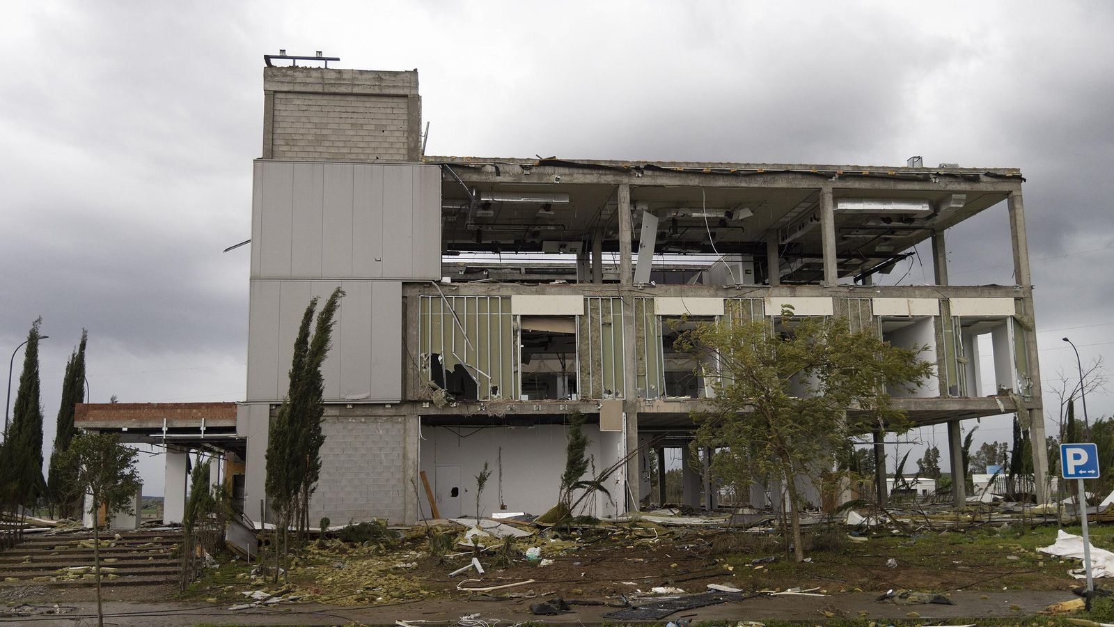 Estado actual del edificio.