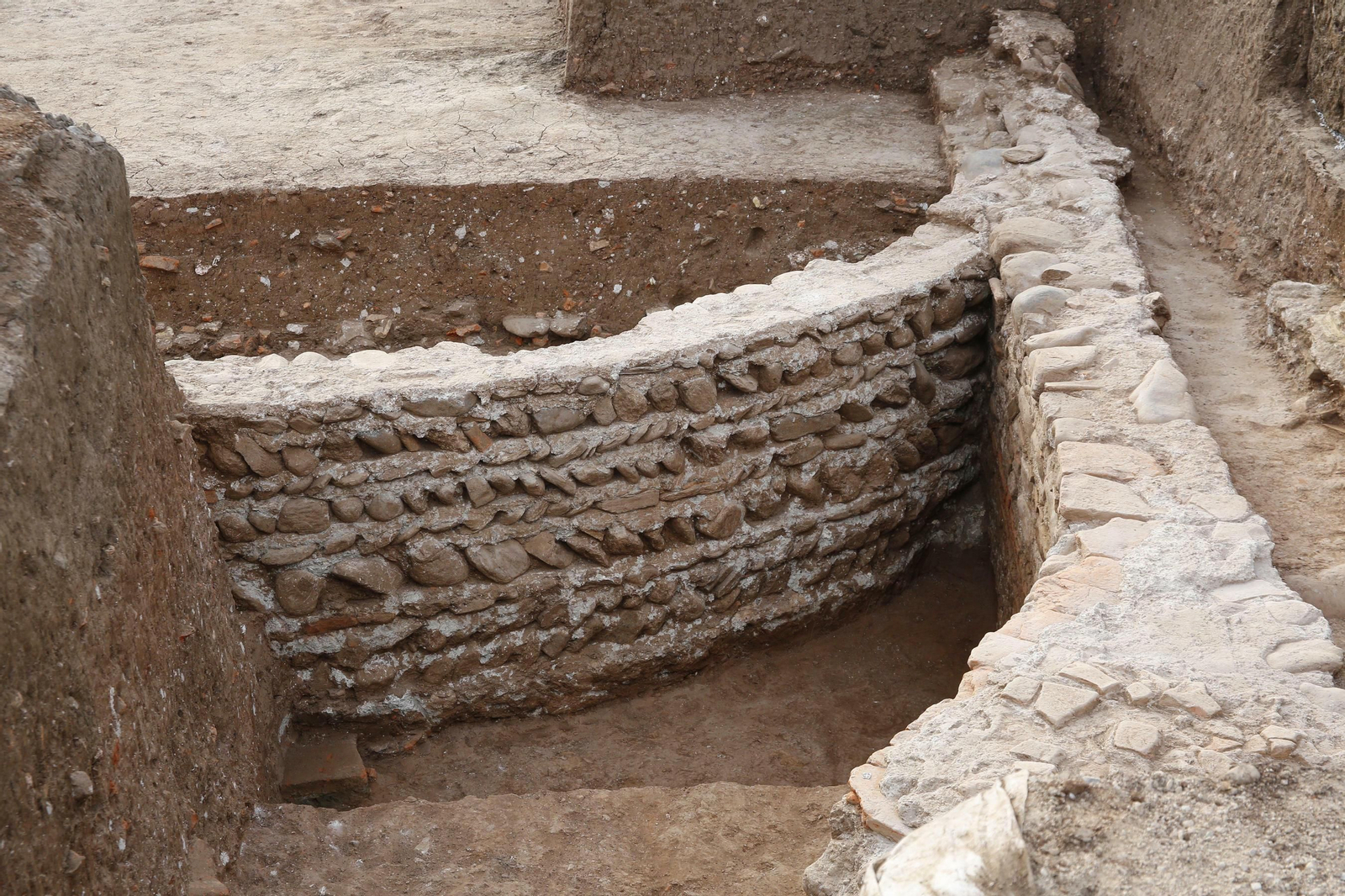 Fotos: así es el yacimiento romano del Zaidín tras finalizar la excavación arqueológico