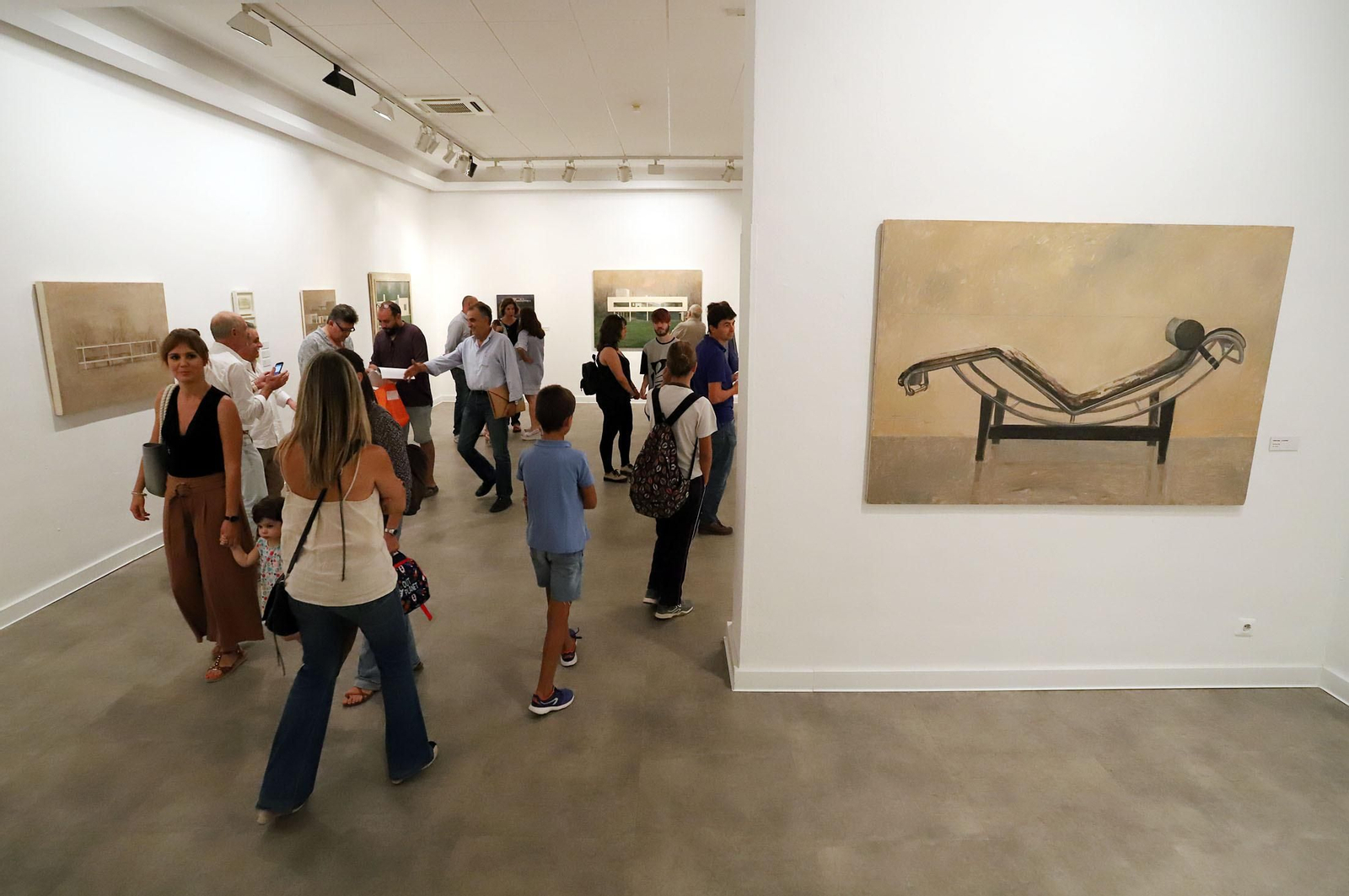 Imágenes de la exposición "Space", de Daniel Bilbao