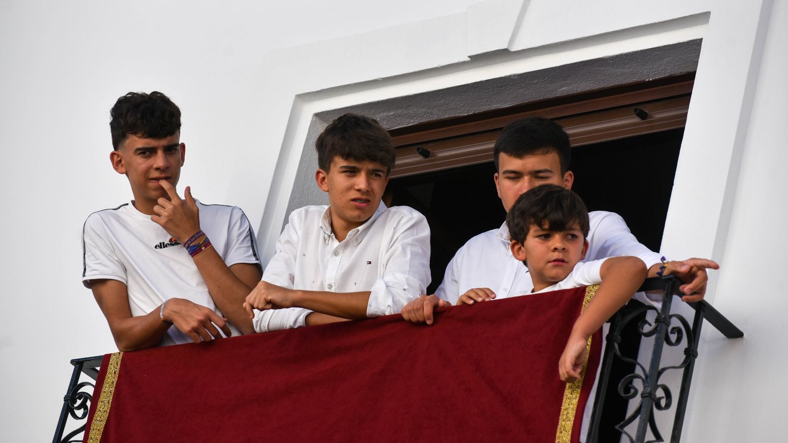 Fotos del Domingo de Ramos en Los Barrios: Borriquita y María Santisima de la Estrella