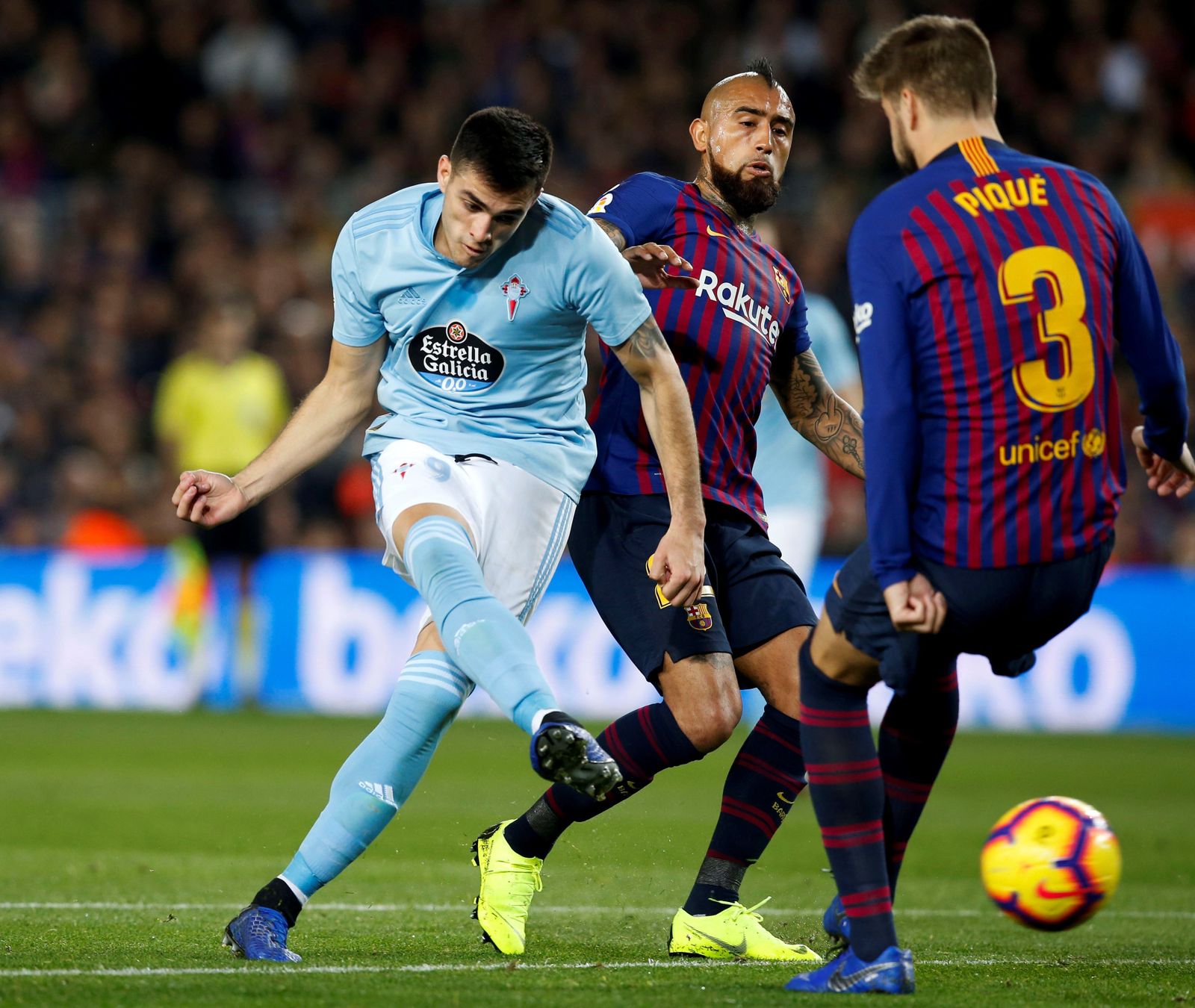 Las imágenes del Barcelona-Celta