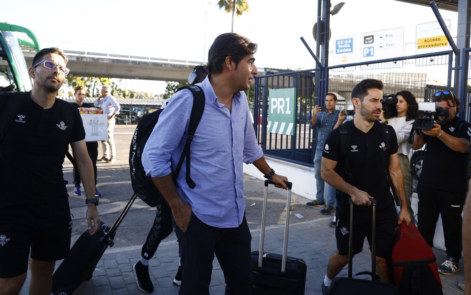 Las imágenes del viaje a Helsinki del Betis