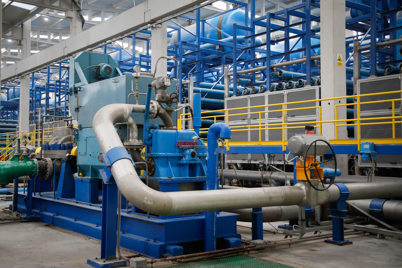 CUCN visita la desaladora de Carboneras y las balsas de Níjar