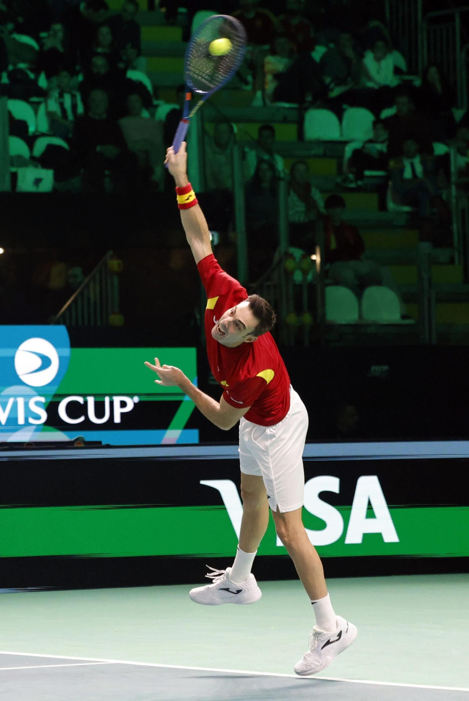 Las fotos de la clasificación de España para la final de la Copa Davis