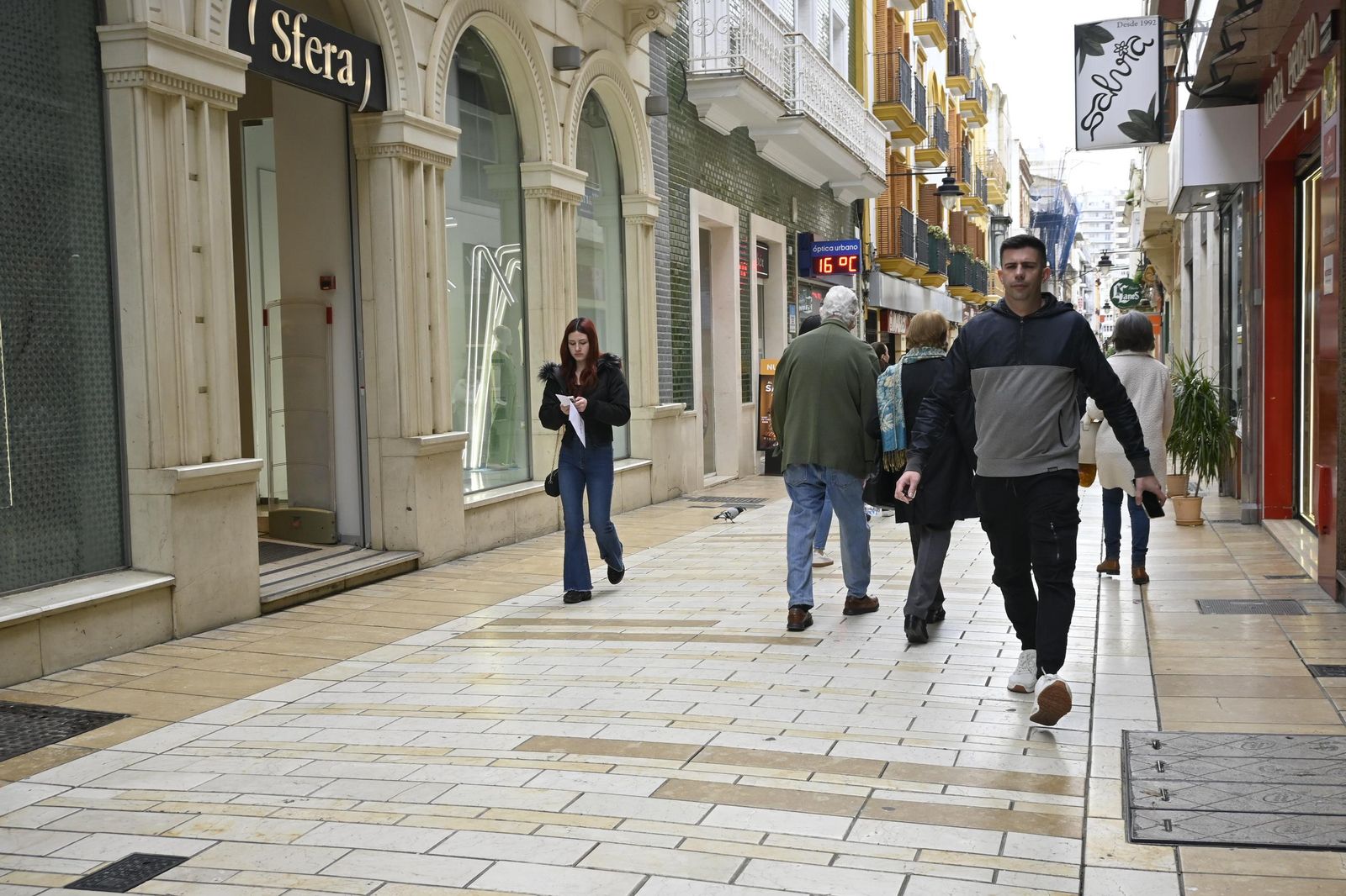 Imágenes de ambiente del miercoles 12 de marzo en Huelva