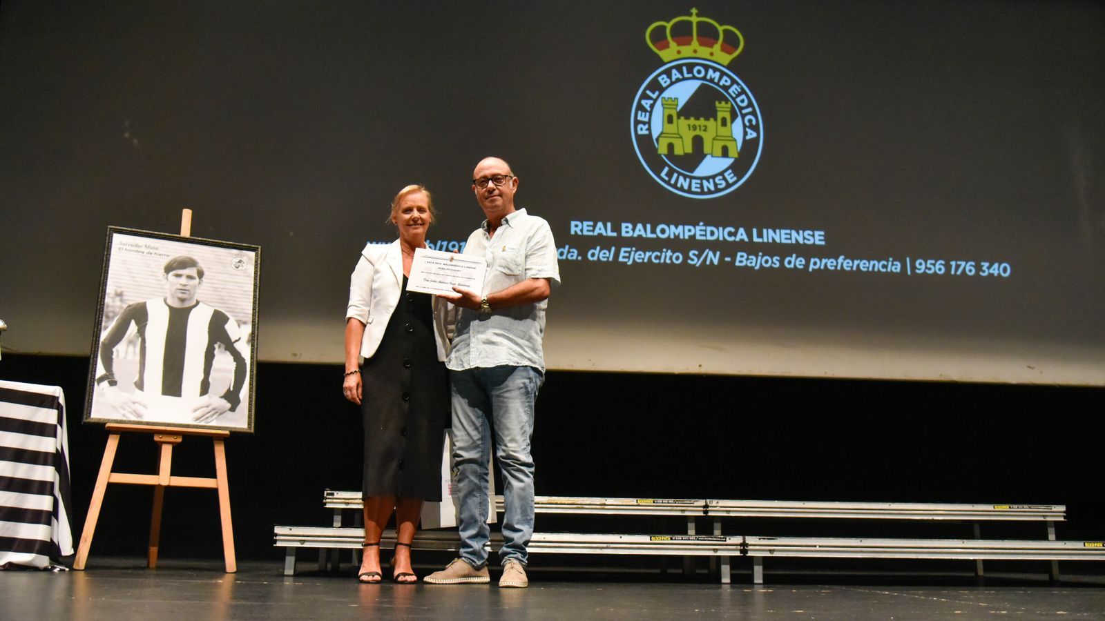 Las fotos de La I Gala de la Rela Balompedica Linense