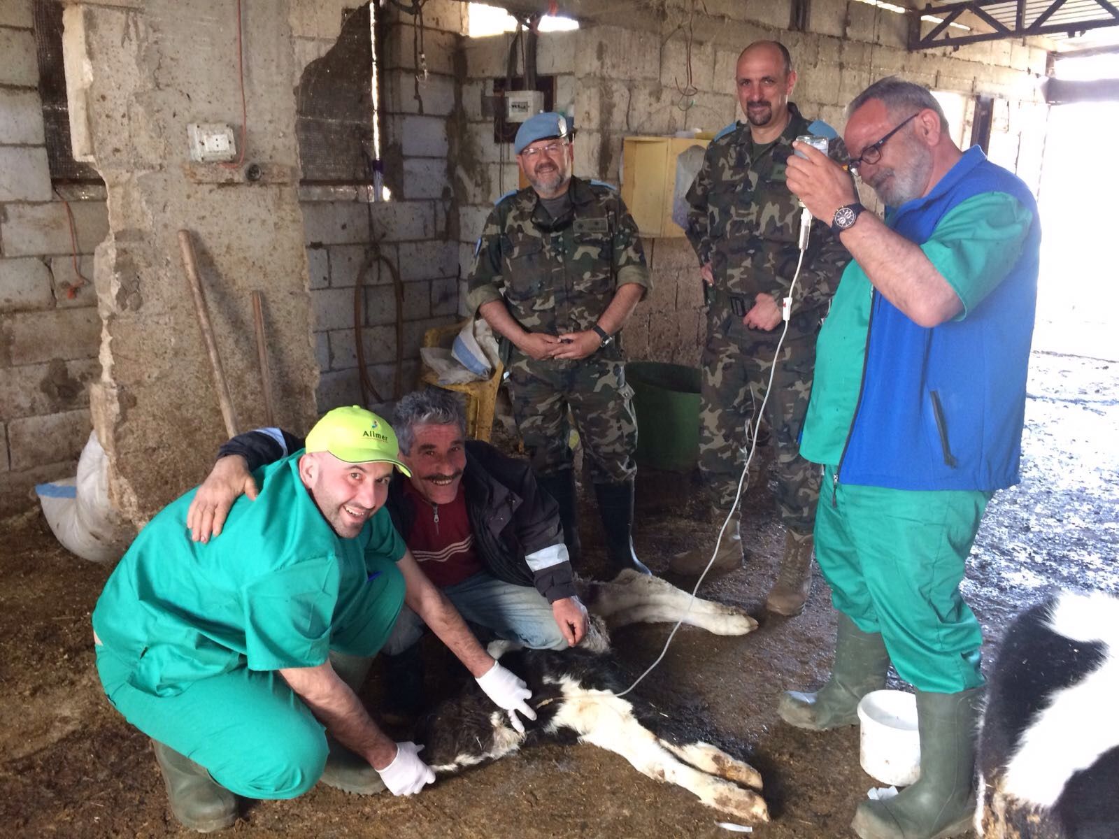 Participantes en el programa Rocinante en el Líbano