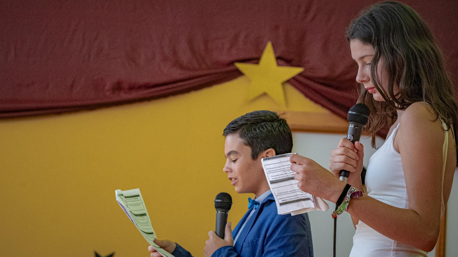 Ceremonia de entrega de los 'Oscars' en el colegio 'Casal Carrillo' de San Fernando
