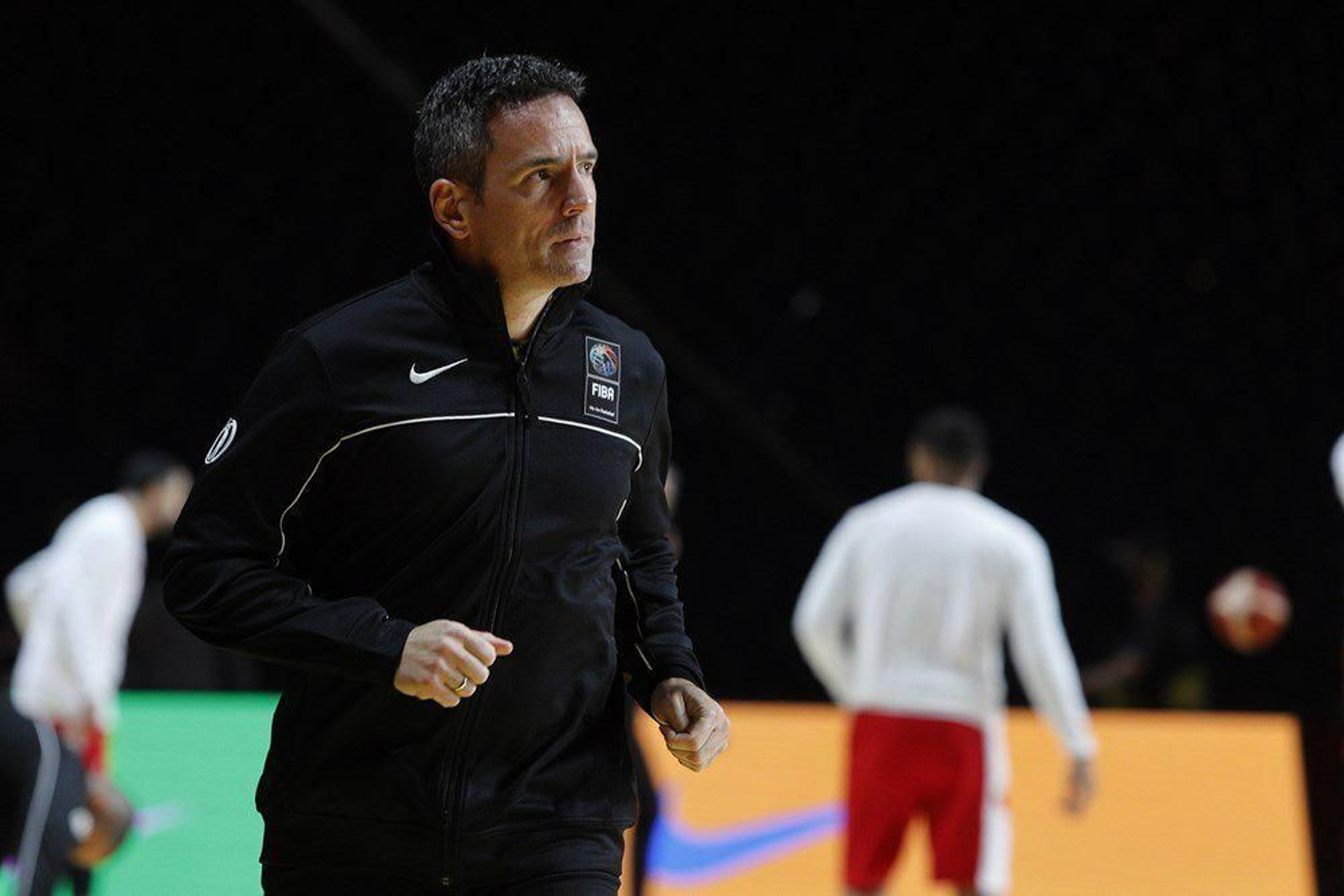 Antonio Conde se ejercita antes de la final del Preolímpico.